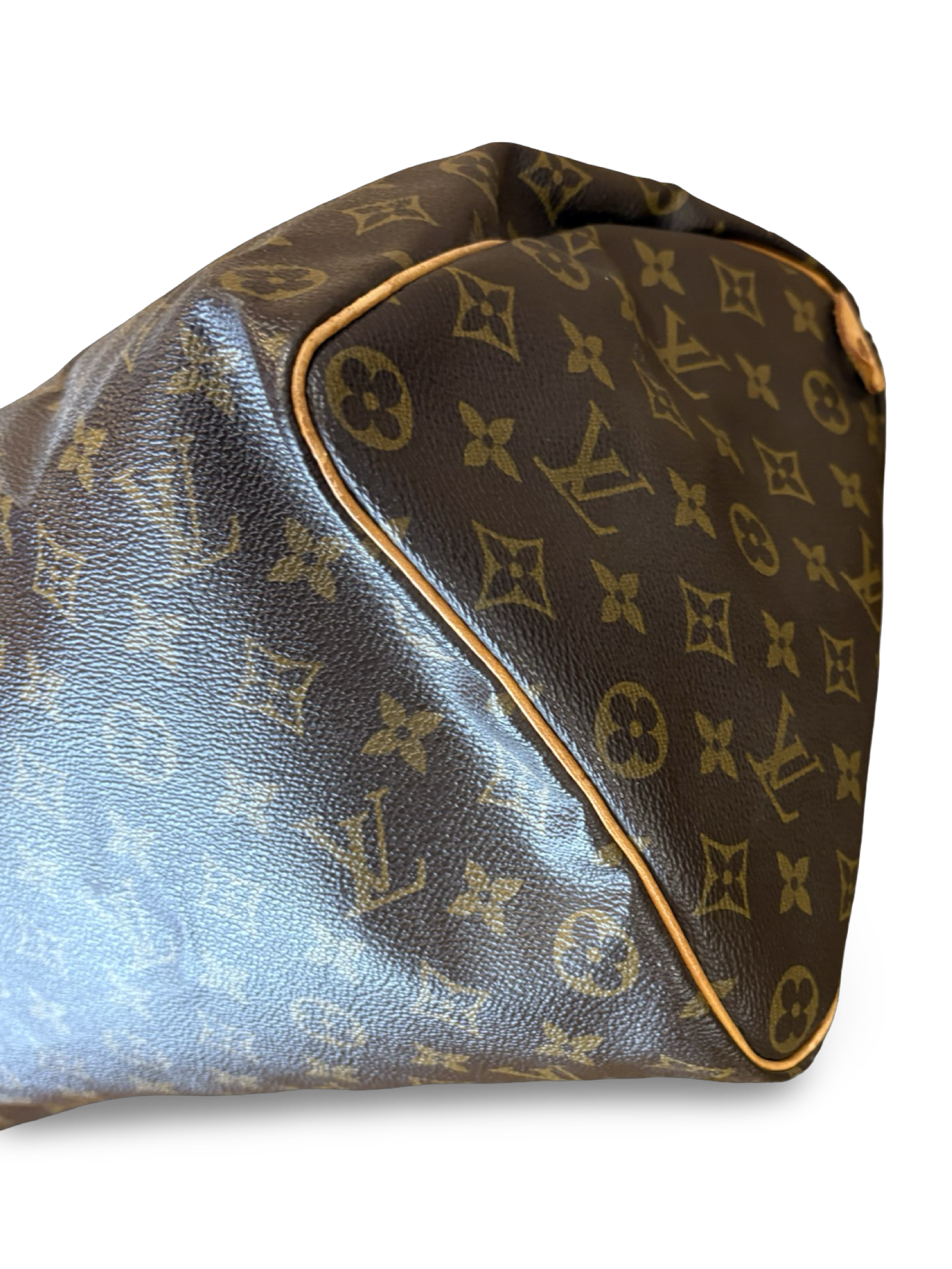 Louis Vuitton Speedy 35 Brown Monogram Canvas Handbag — image 12