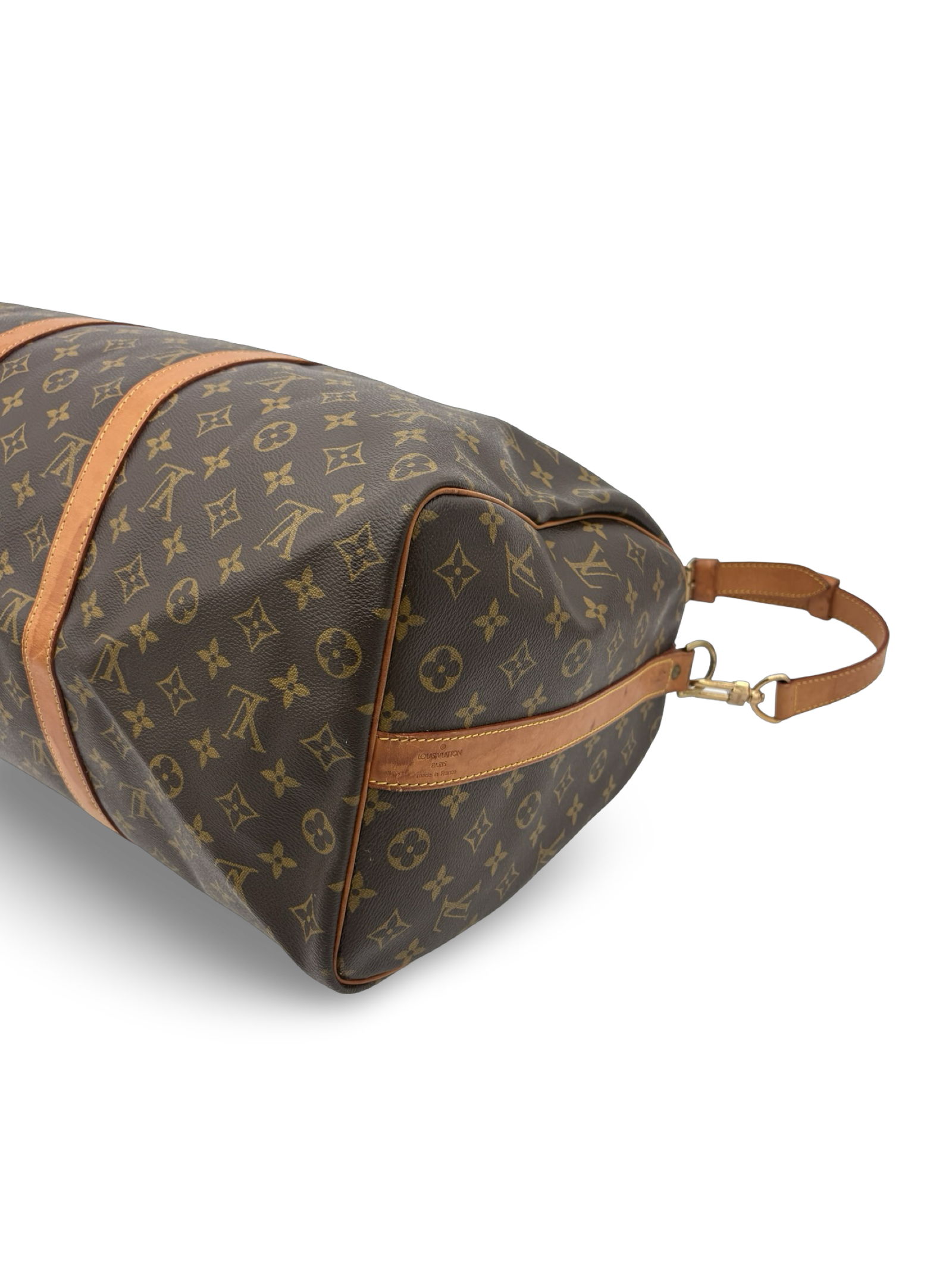 Louis Vuitton Keepall 50 Bandouliere Brown Monogram Canvas Travel Duffel Bag — image 12