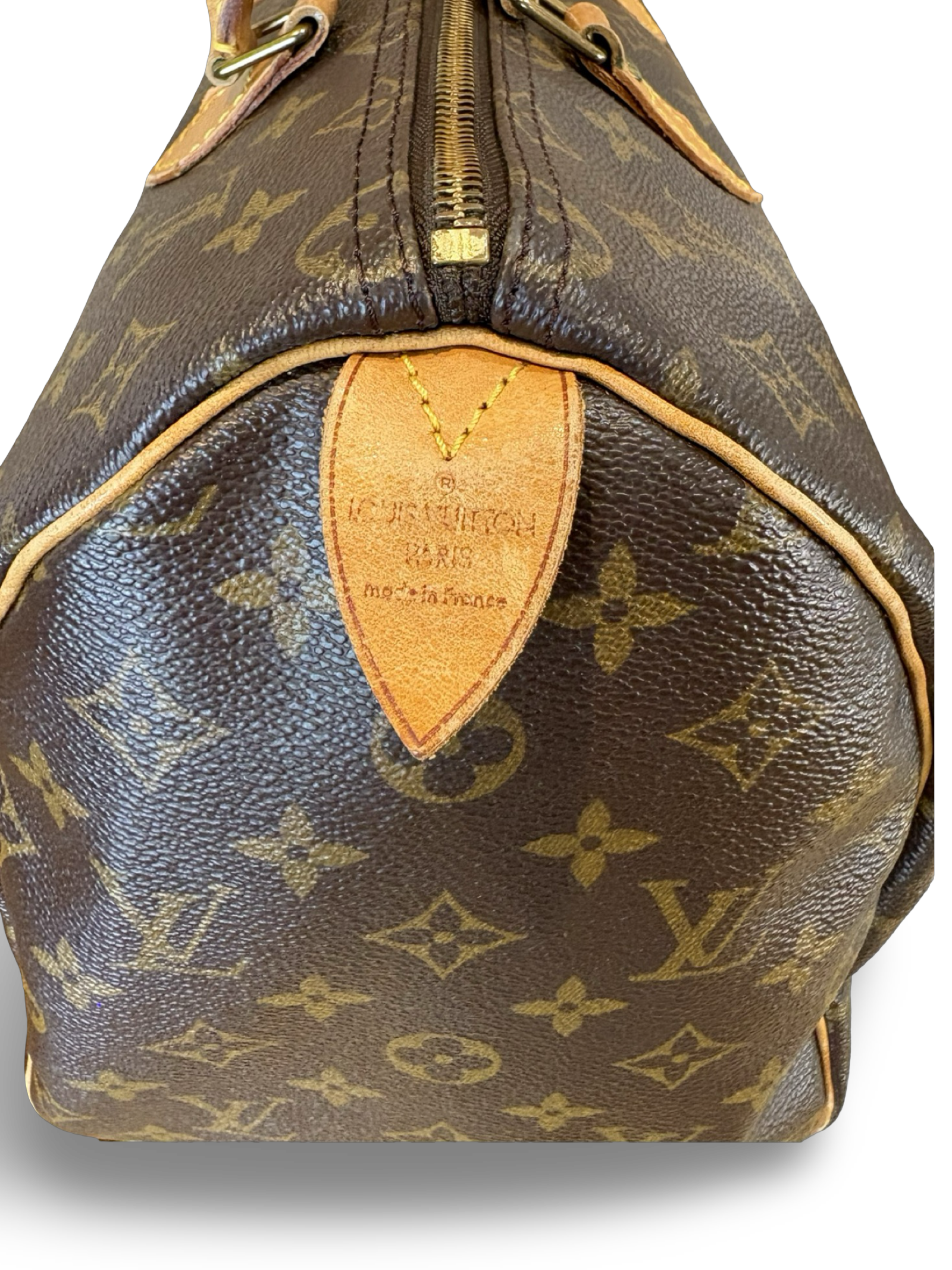 Louis Vuitton Speedy 35 Brown Monogram Canvas Handbag — image 6