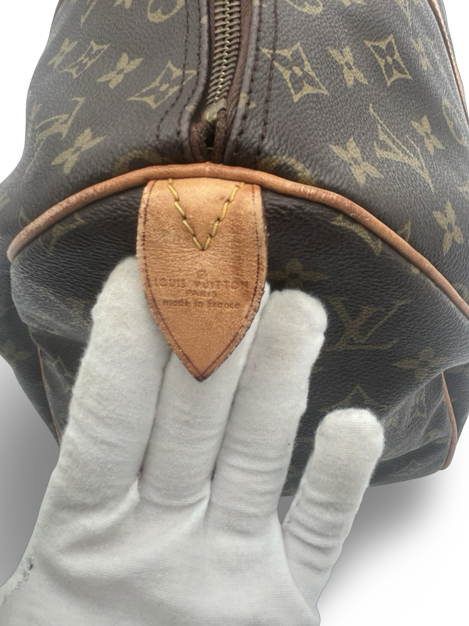 Louis Vuitton Keepall 45 Brown Monogram Canvas Travel Duffel Bag — image 8