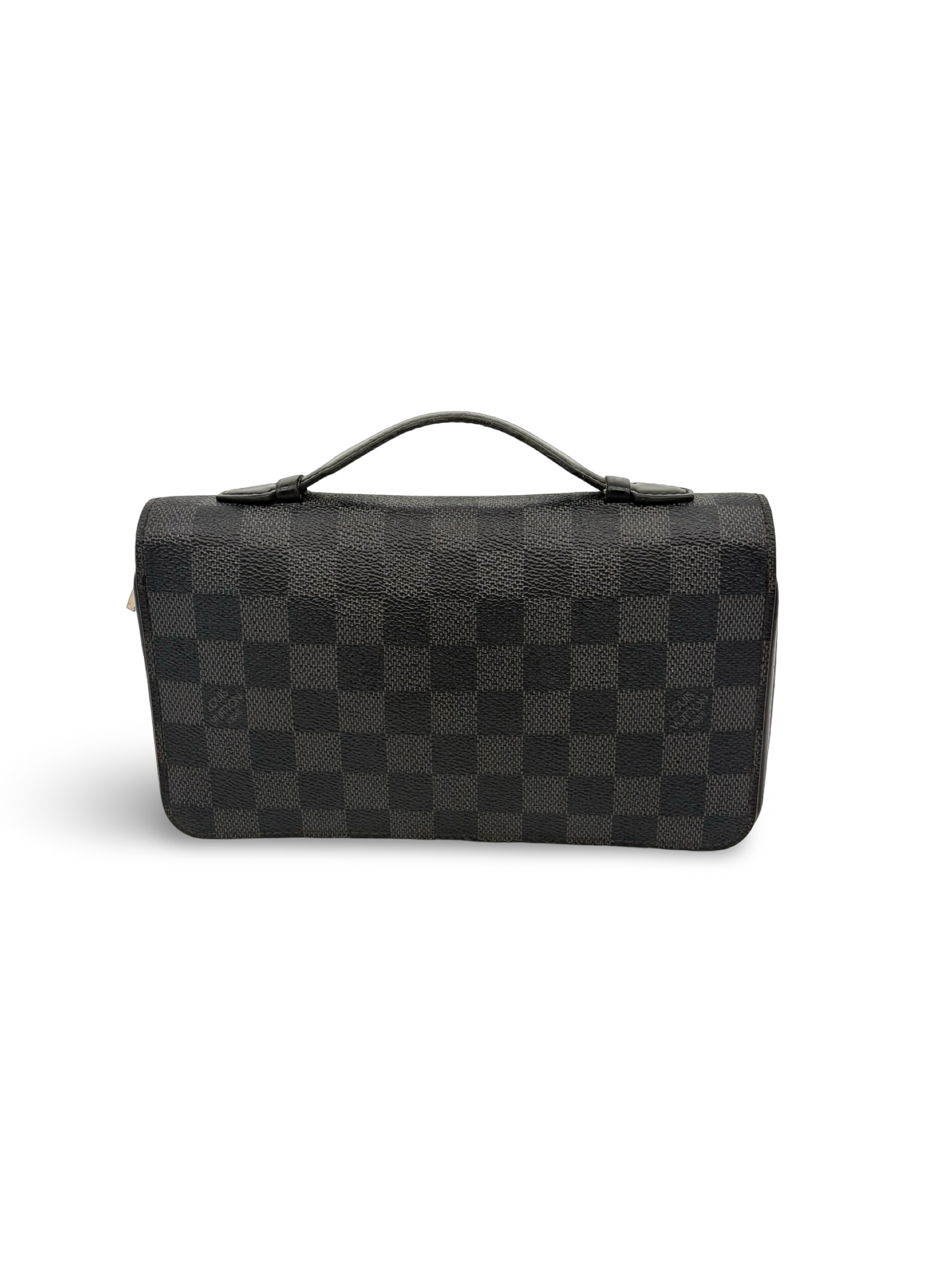 Louis Vuitton Black Damier Monogram Canvas Zippy Wallet XL — image 2