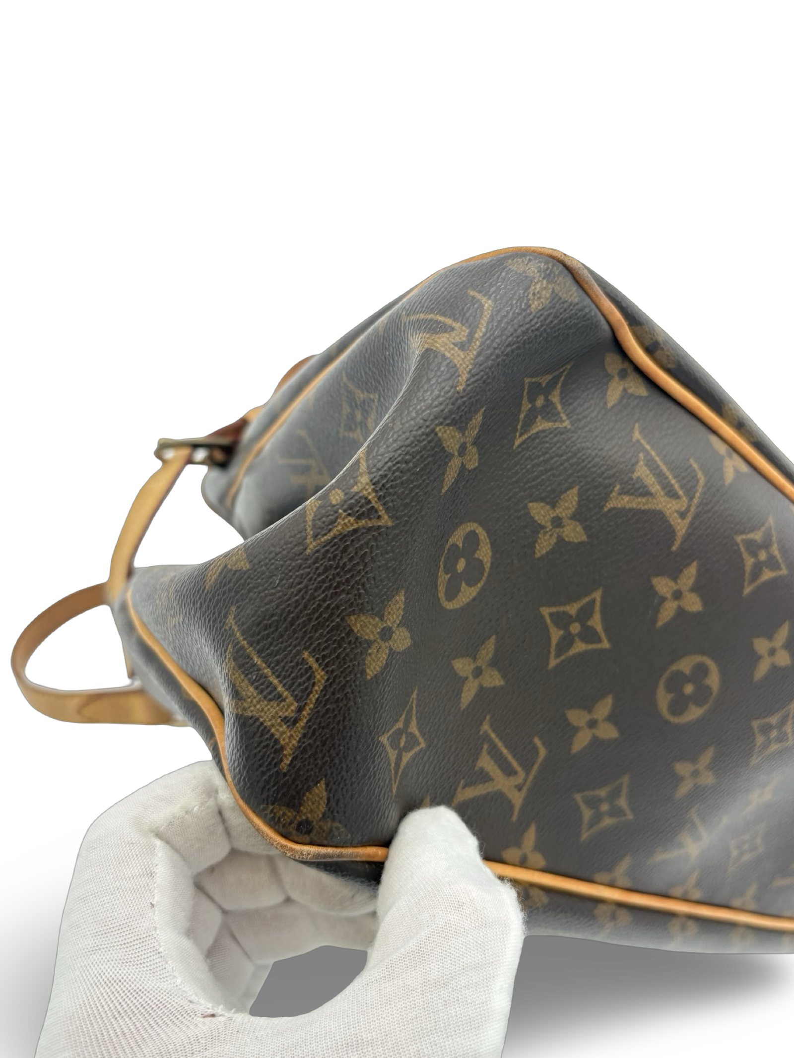 Louis Vuitton Batignolles Horizontal Brown Monogram Canvas Hand / Shoulder Bag — image 9