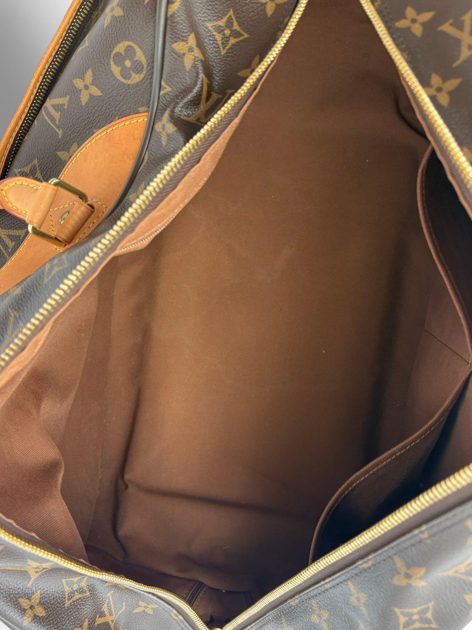 Louis Vuitton Eole 50 Travel Rolling Suitcase Duffel Brown Monogram Canvas Bag — image 26