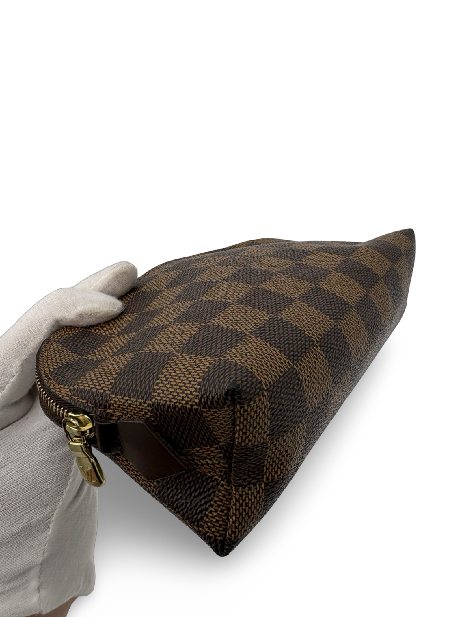 Louis Vuitton Brown Damier Ebene Canvas Damier Cosmetic Pouch — image 10