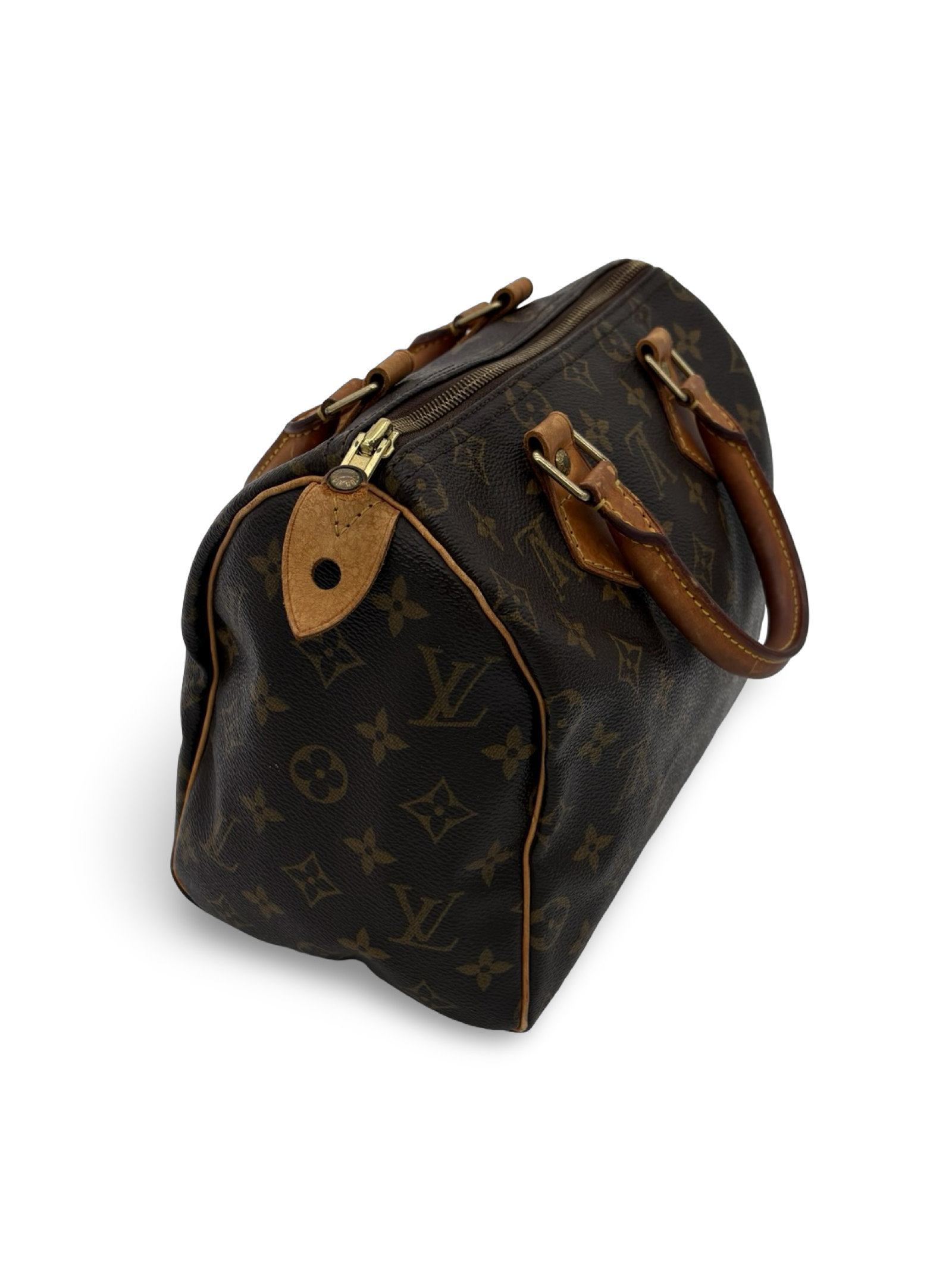 Louis Vuitton Speedy 25 Brown Monogram Canvas Handbag — image 4