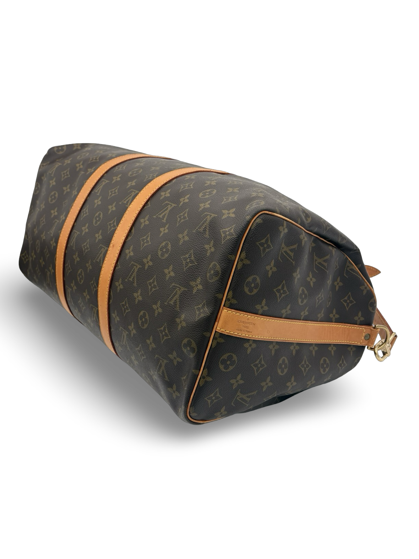 Louis Vuitton Keepall 50 Bandouliere Brown Monogram Canvas Travel Duffel Bag — image 14