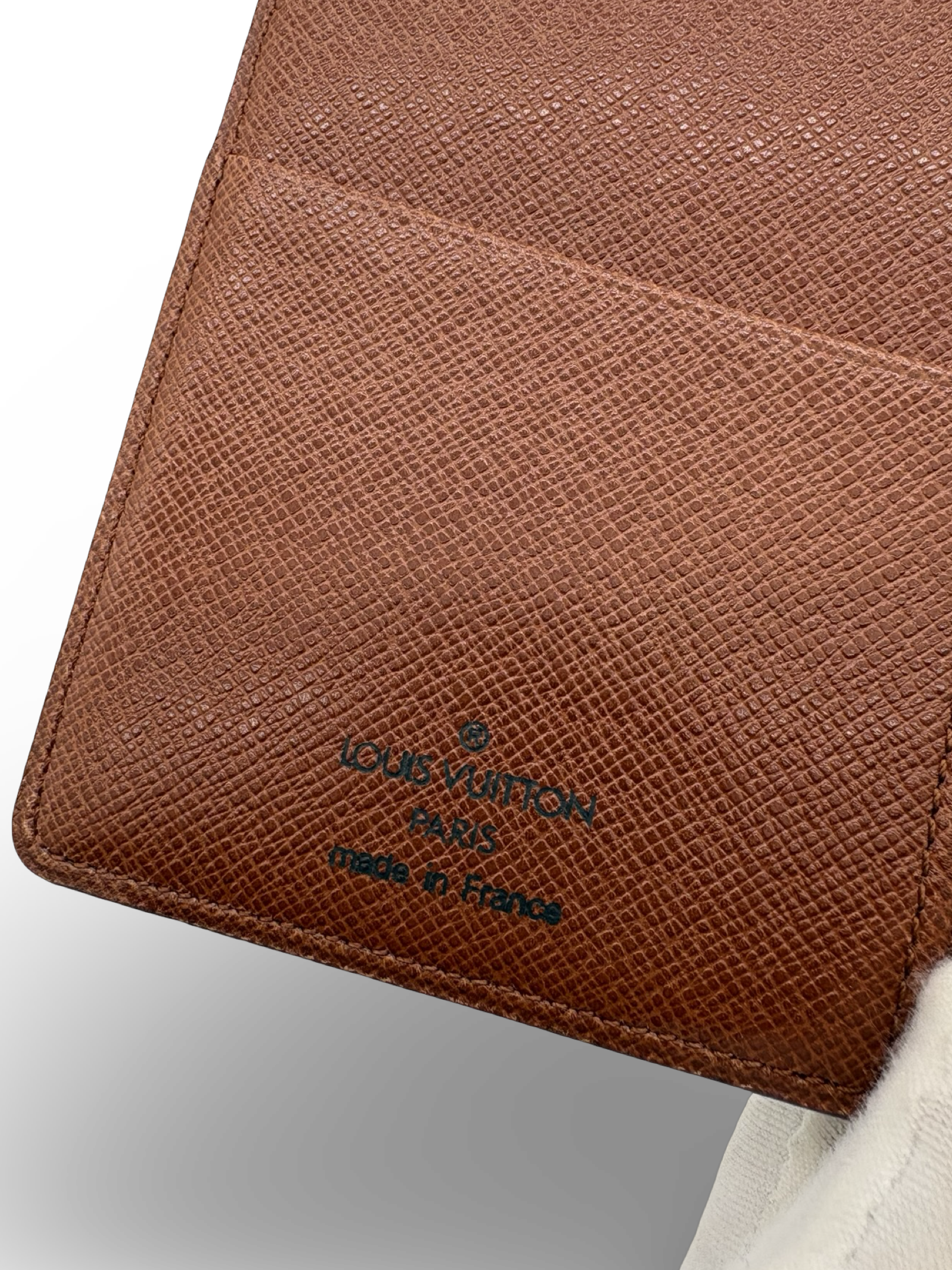 Louis Vuitton Checkbook Wallet Brown Monogram Canvas — image 8