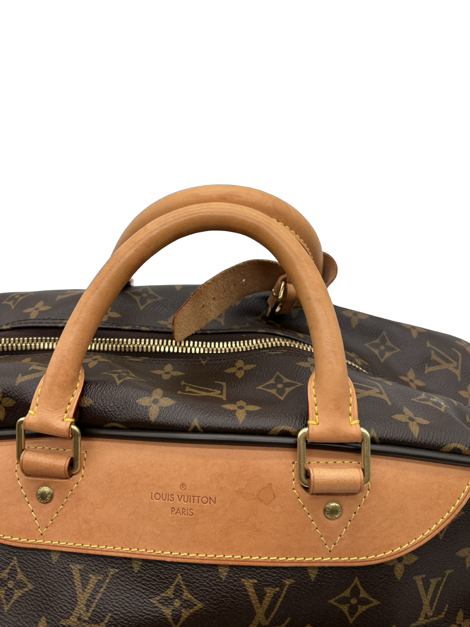 Louis Vuitton Eole 50 Travel Rolling Suitcase Duffel Brown Monogram Canvas Bag — image 4
