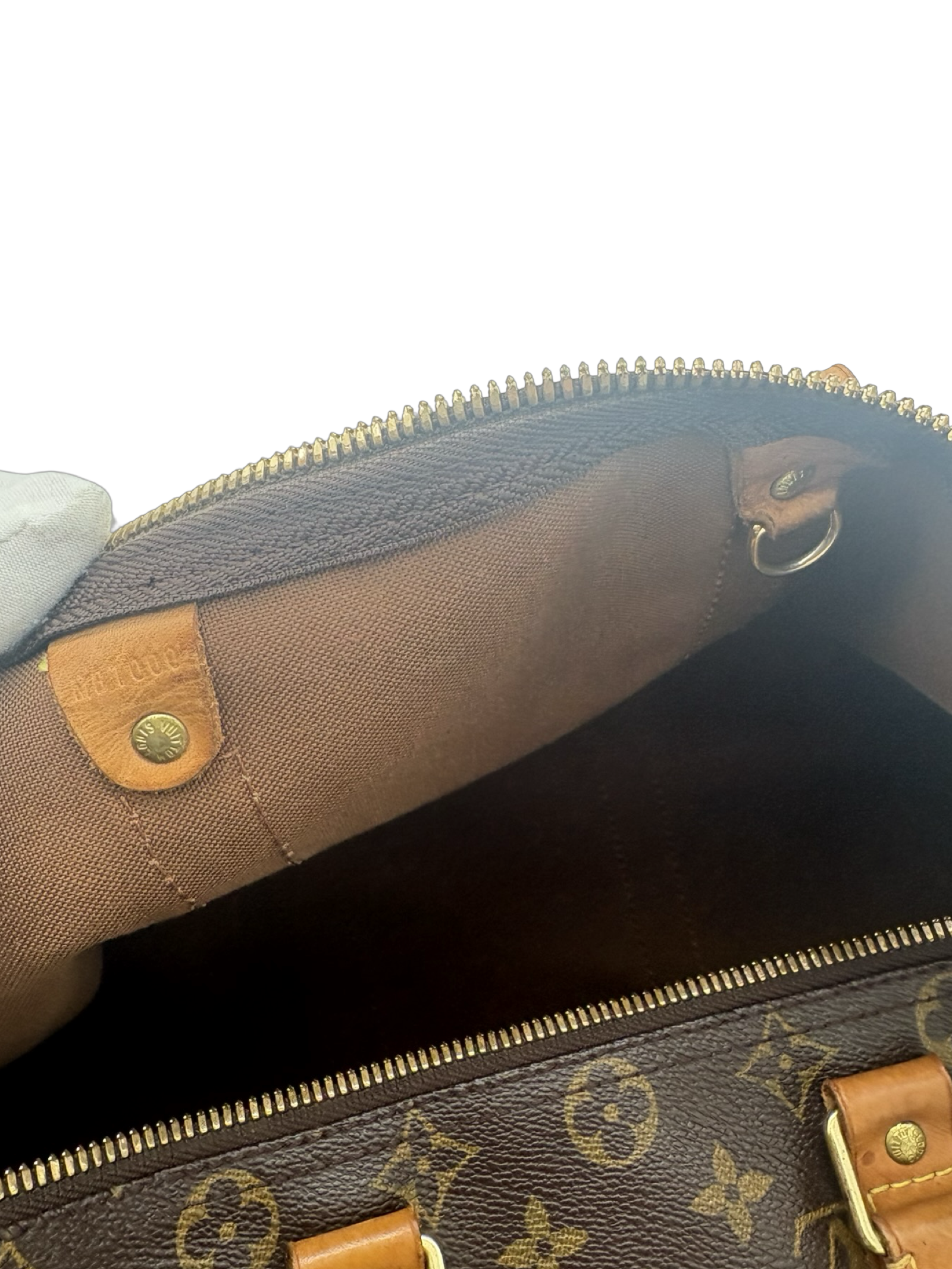 Louis Vuitton Keepall 45 Bandouliere Brown Monogram Canvas Travel Duffel Bag — image 21