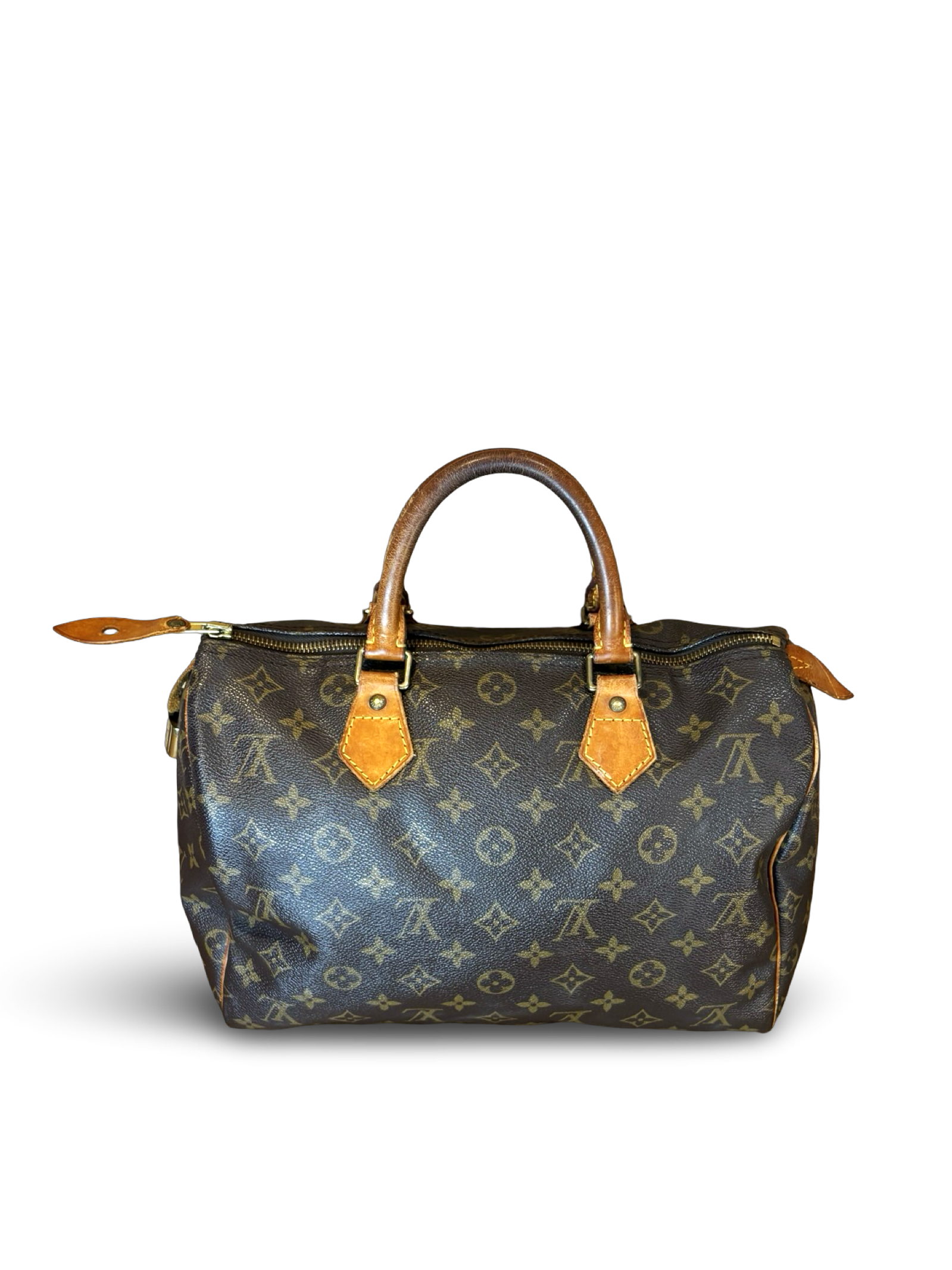 Louis Vuitton Speedy 30 Brown Monogram Canvas Handbag — image 2