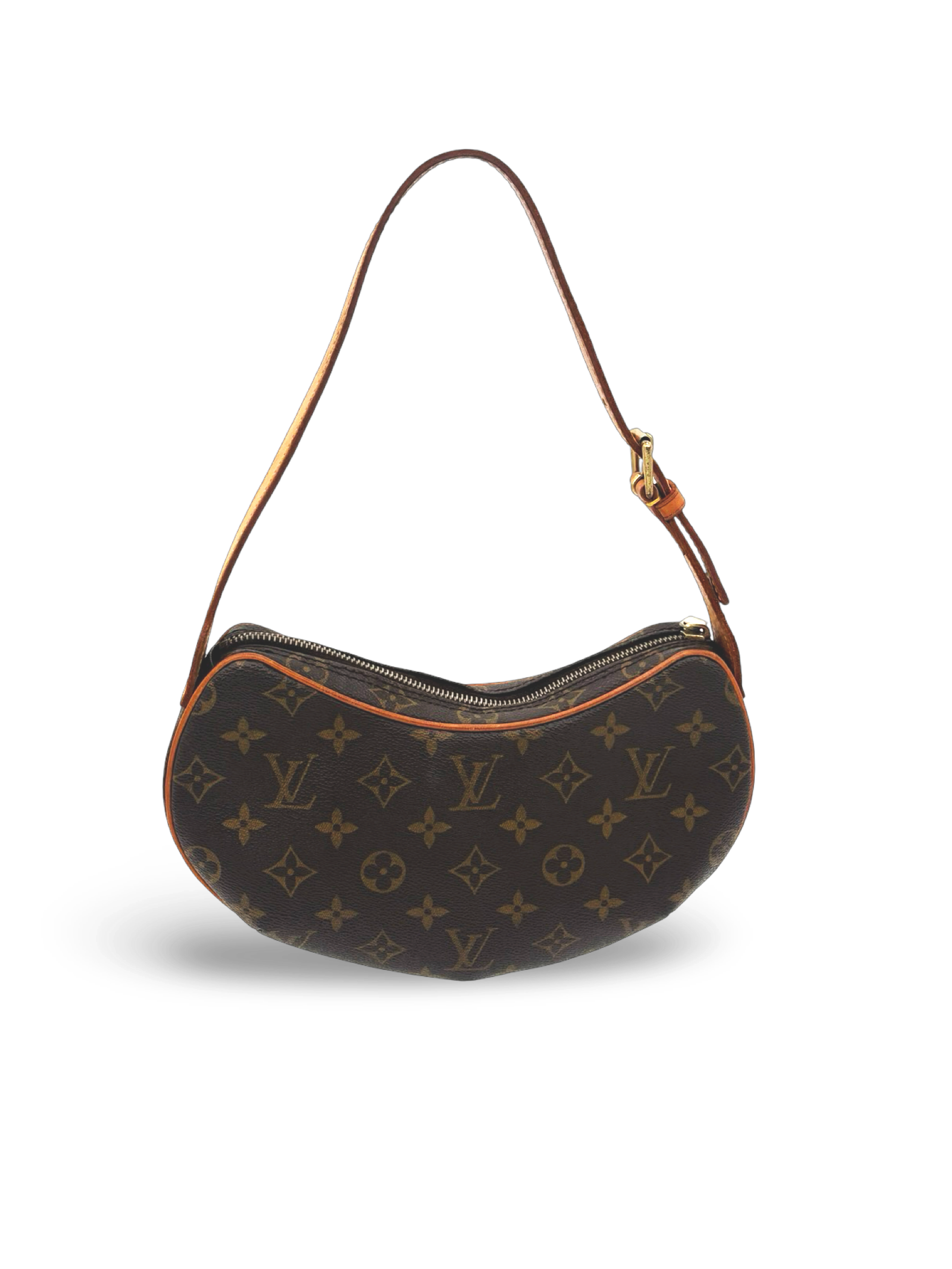 Louis Vuitton Crossaint PM Monogram Brown Canvas Shoulder Bag