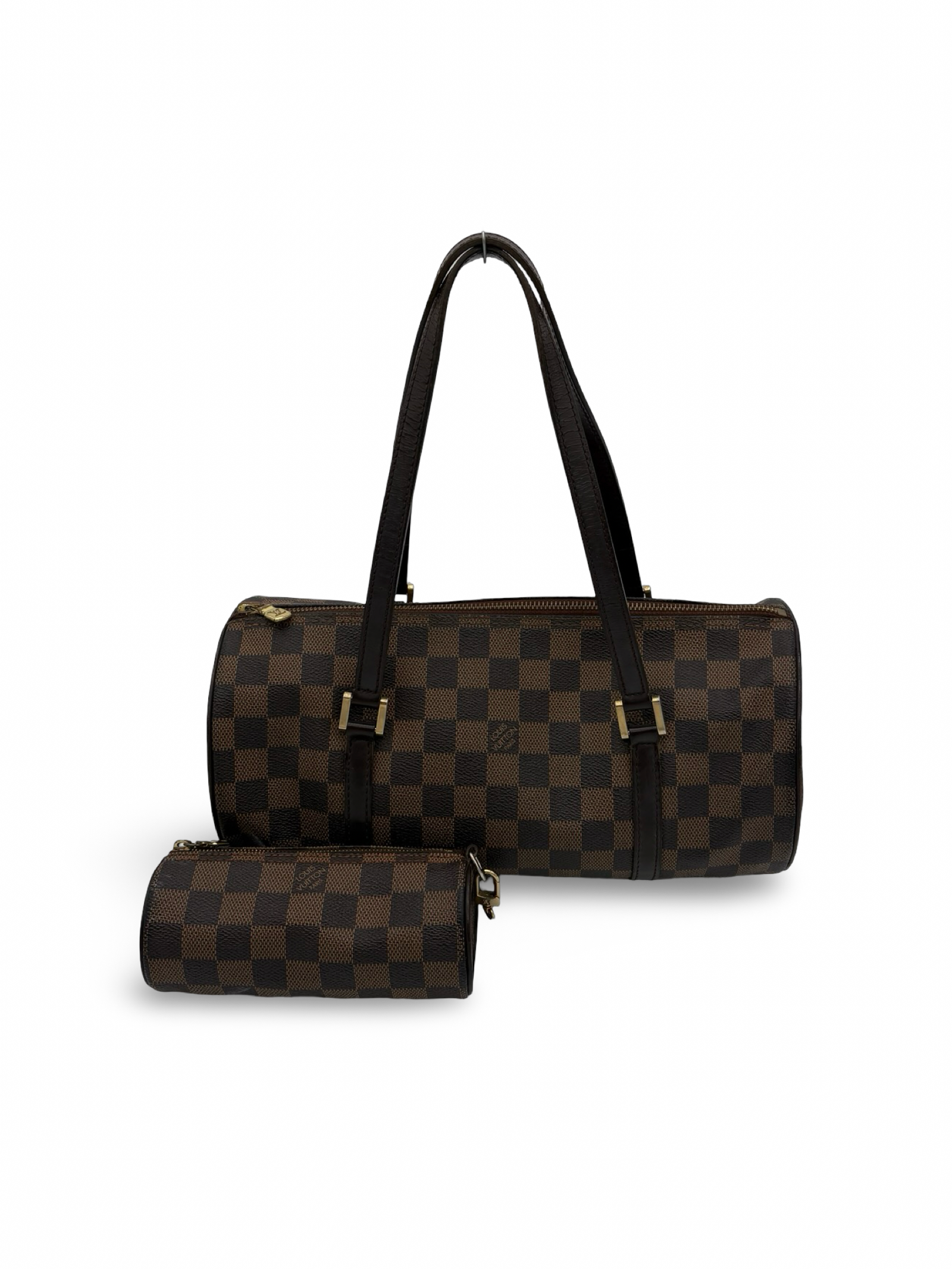 Louis Vuitton Damier Ebene Papillon 30 Handbag with Pouch — image 3