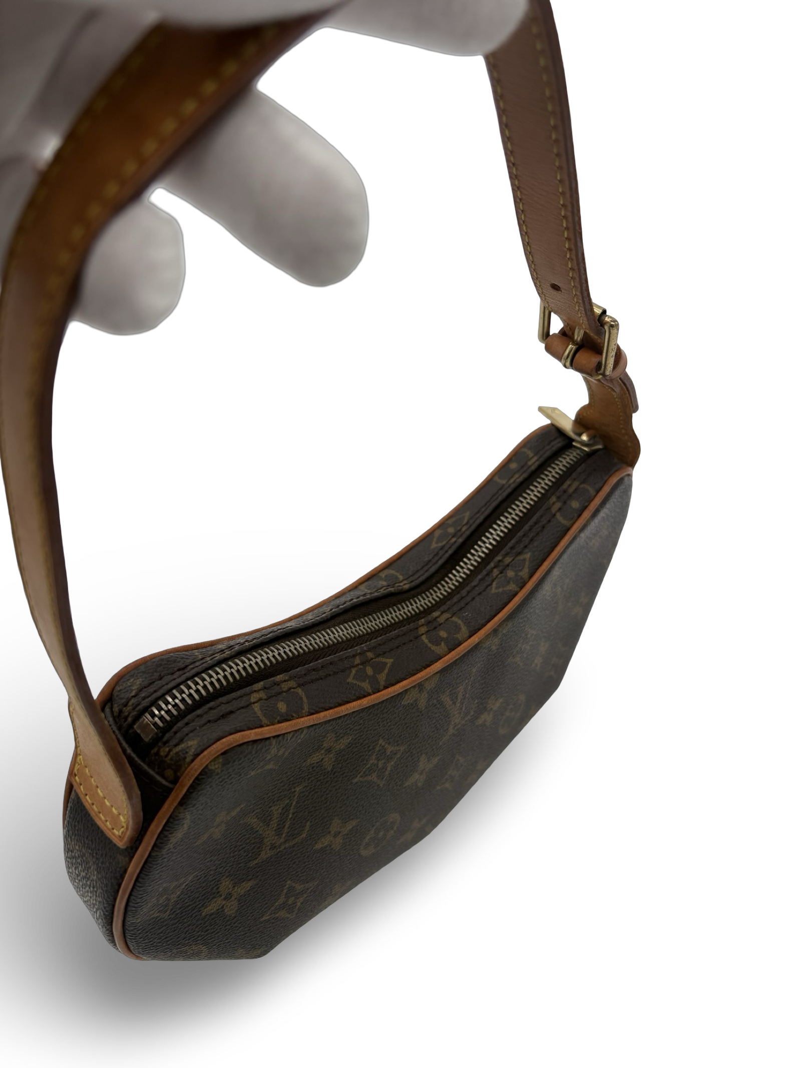 Louis Vuitton Crossaint PM Monogram Brown Canvas Shoulder Bag — image 10
