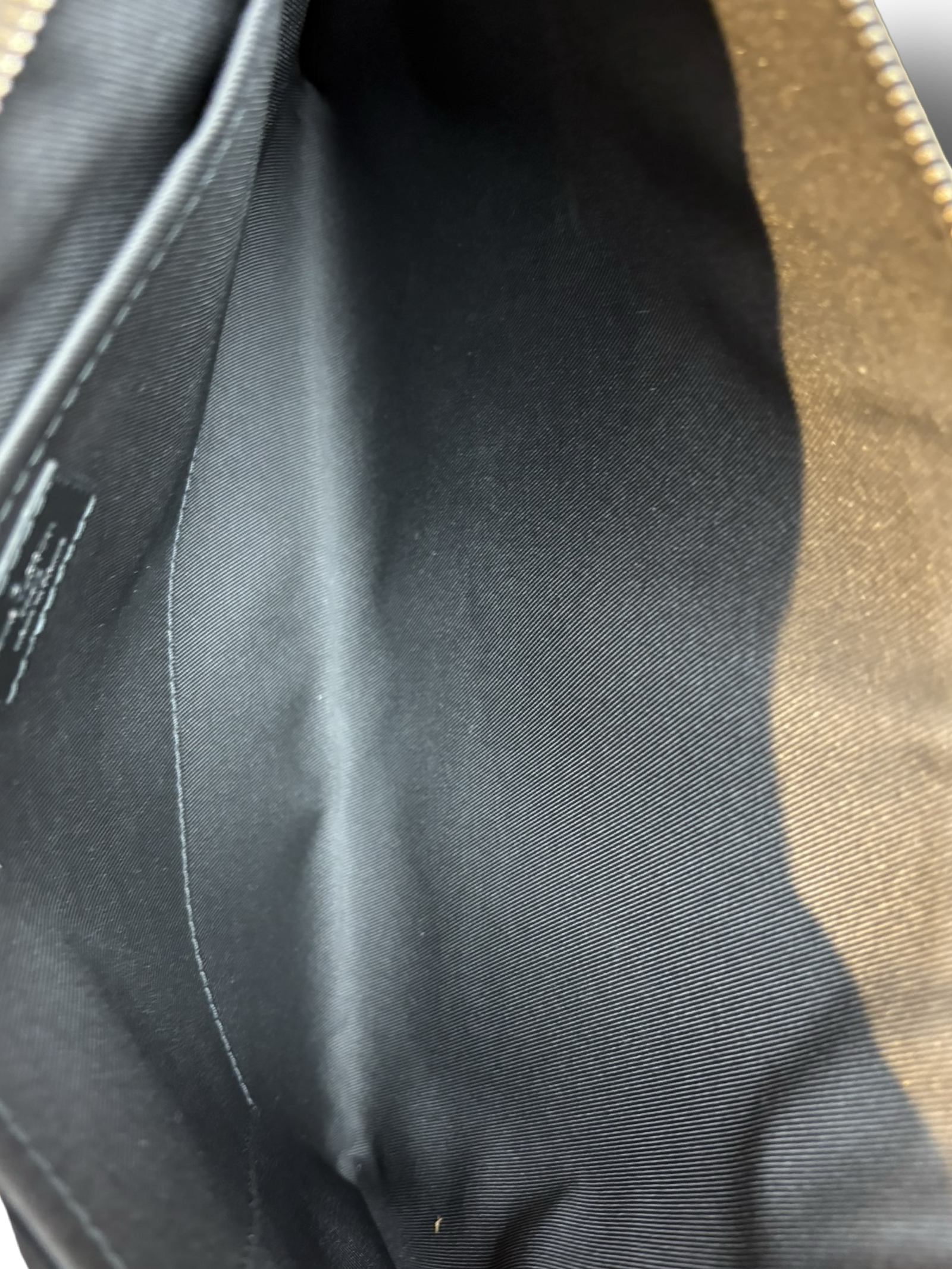 Louis Vuitton Discovery Pochette Black Eclipse Monogram Clutch Bag — image 11