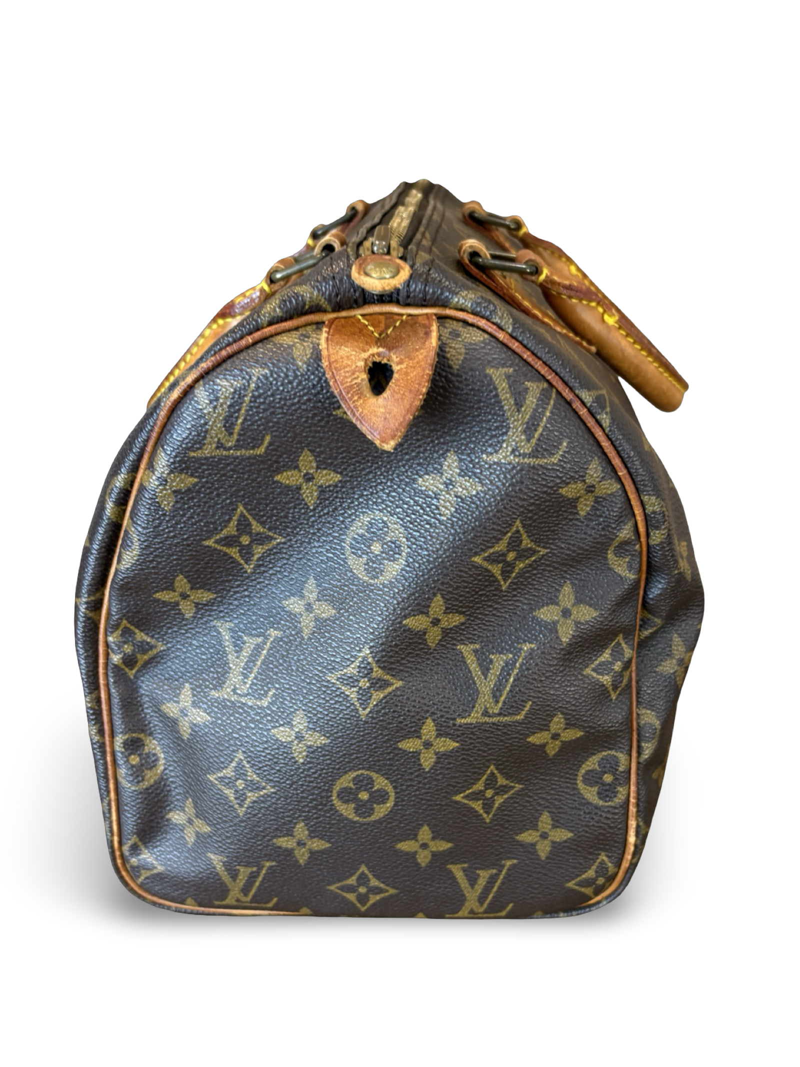 Louis Vuitton Speedy 30 Brown Monogram Canvas Handbag — image 7