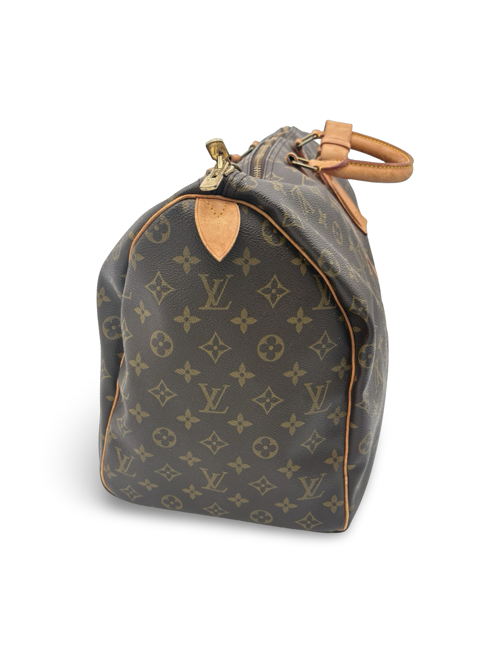 Louis Vuitton Keepall 50 Brown Monogram Canvas Travel Duffel Bag — image 4
