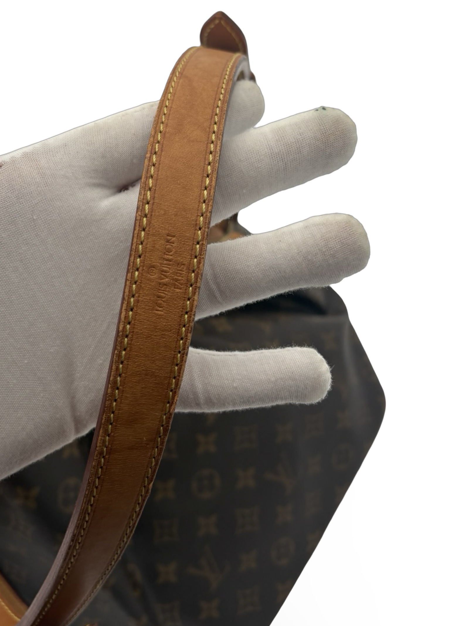 Louis Vuitton Petit Noé Drawstring Shoulder Bag Brown Monogram Canvas — image 16