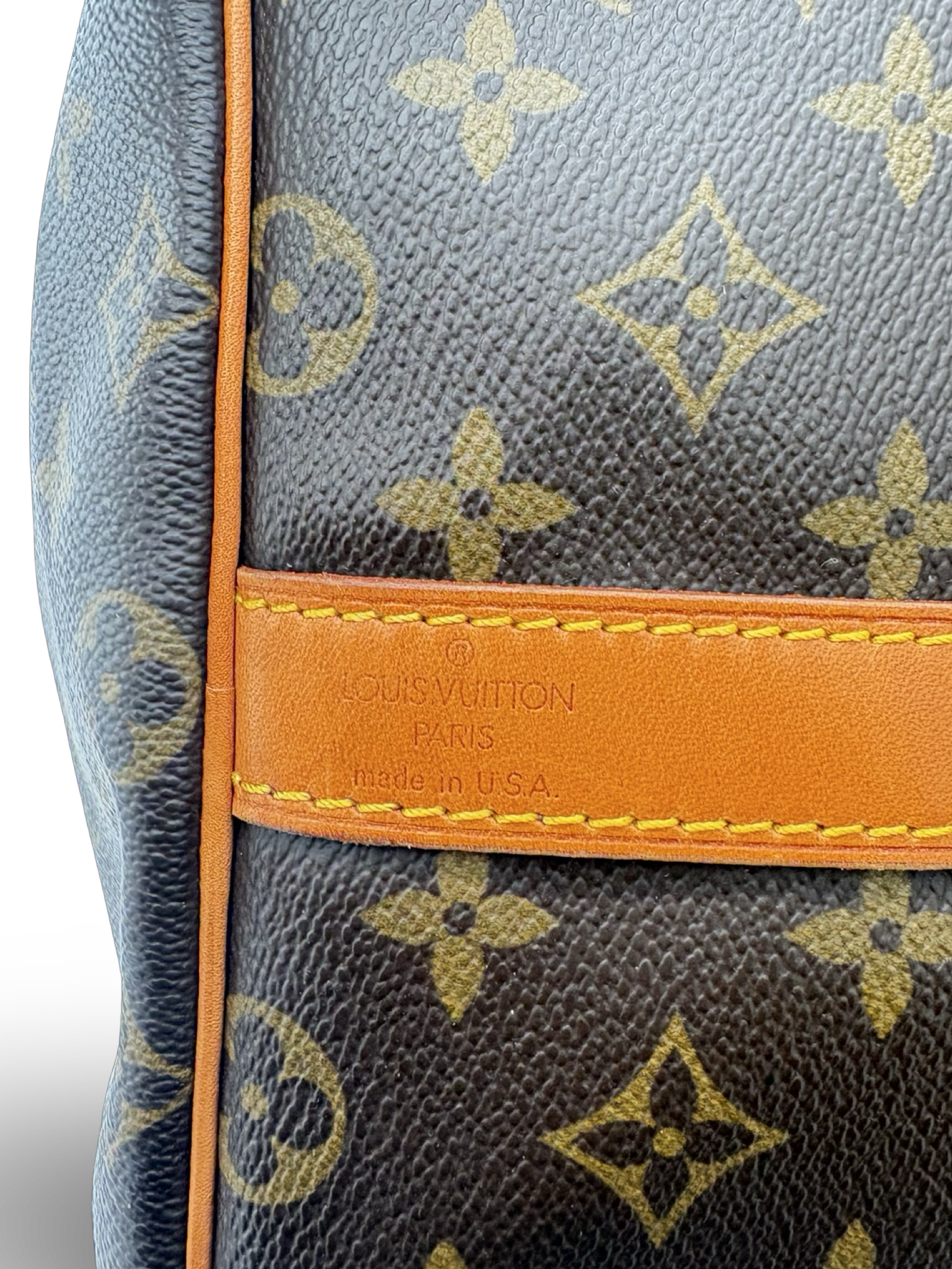 Louis Vuitton Keepall 55 Bandouliere Brown Monogram Canvas Travel Duffel Bag — image 16