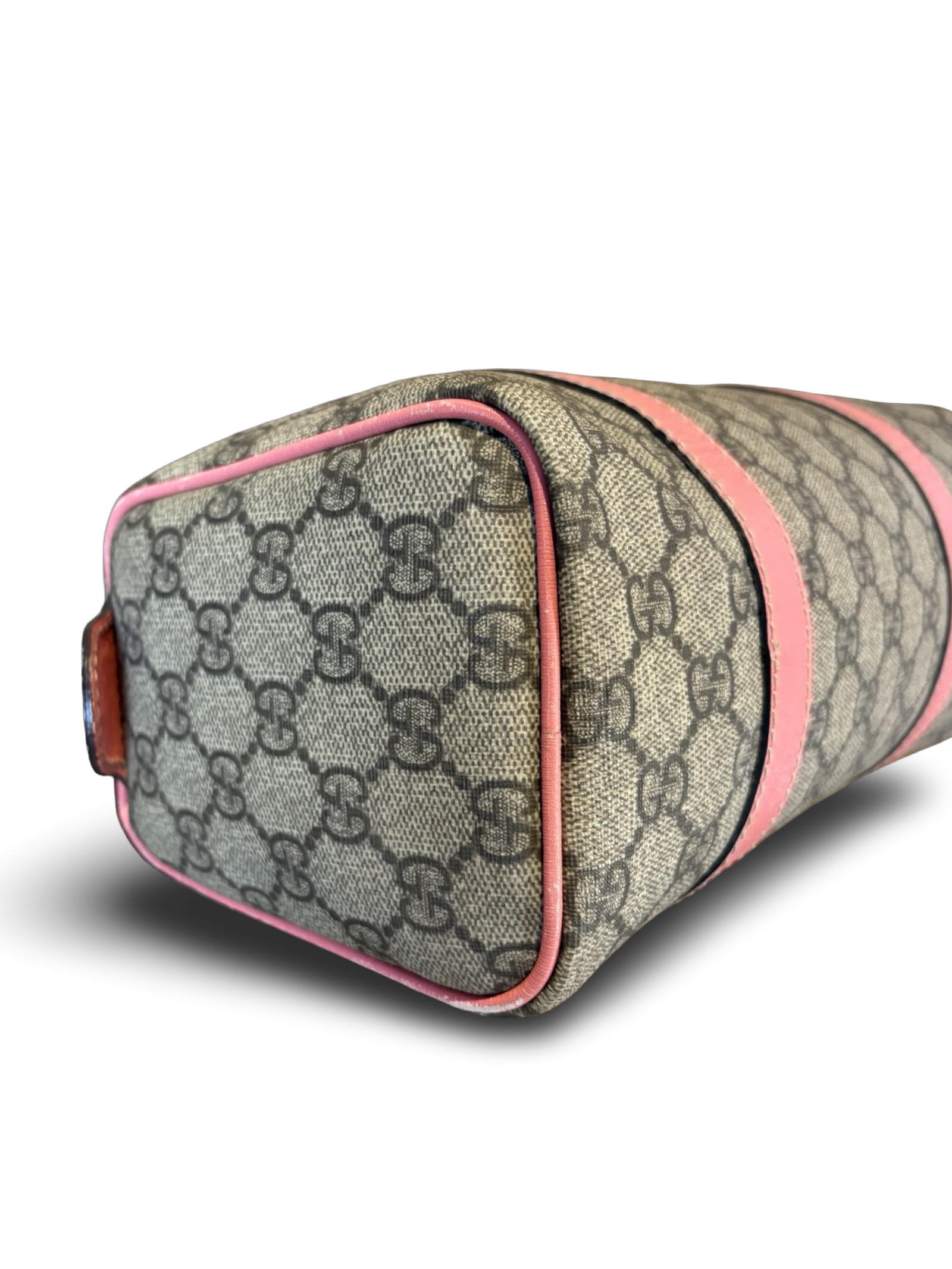 Gucci Mini Boston GG Canvas Pink Handbag — image 11