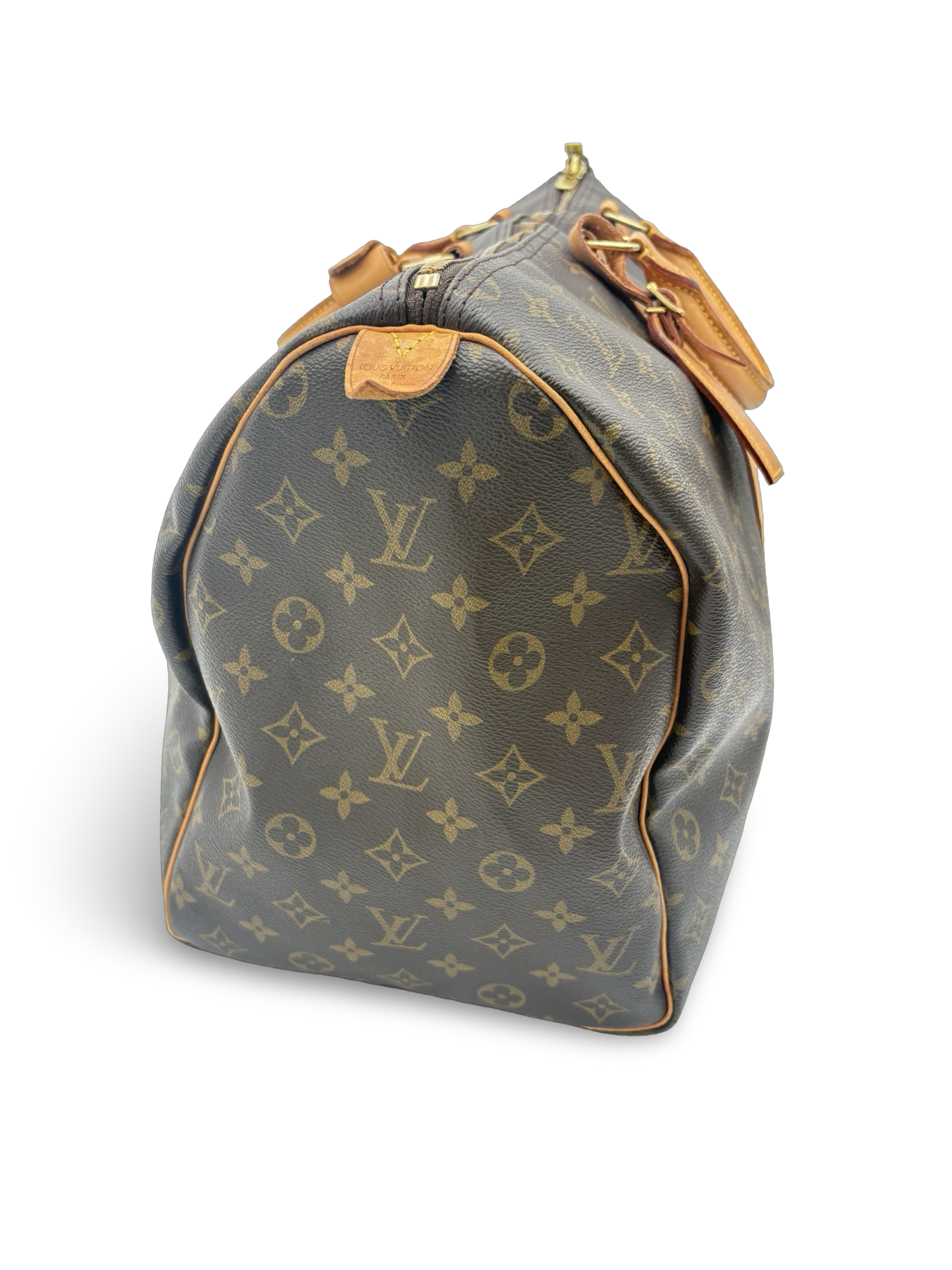 Louis Vuitton Keepall 50 Brown Monogram Canvas Travel Duffel Bag — image 4