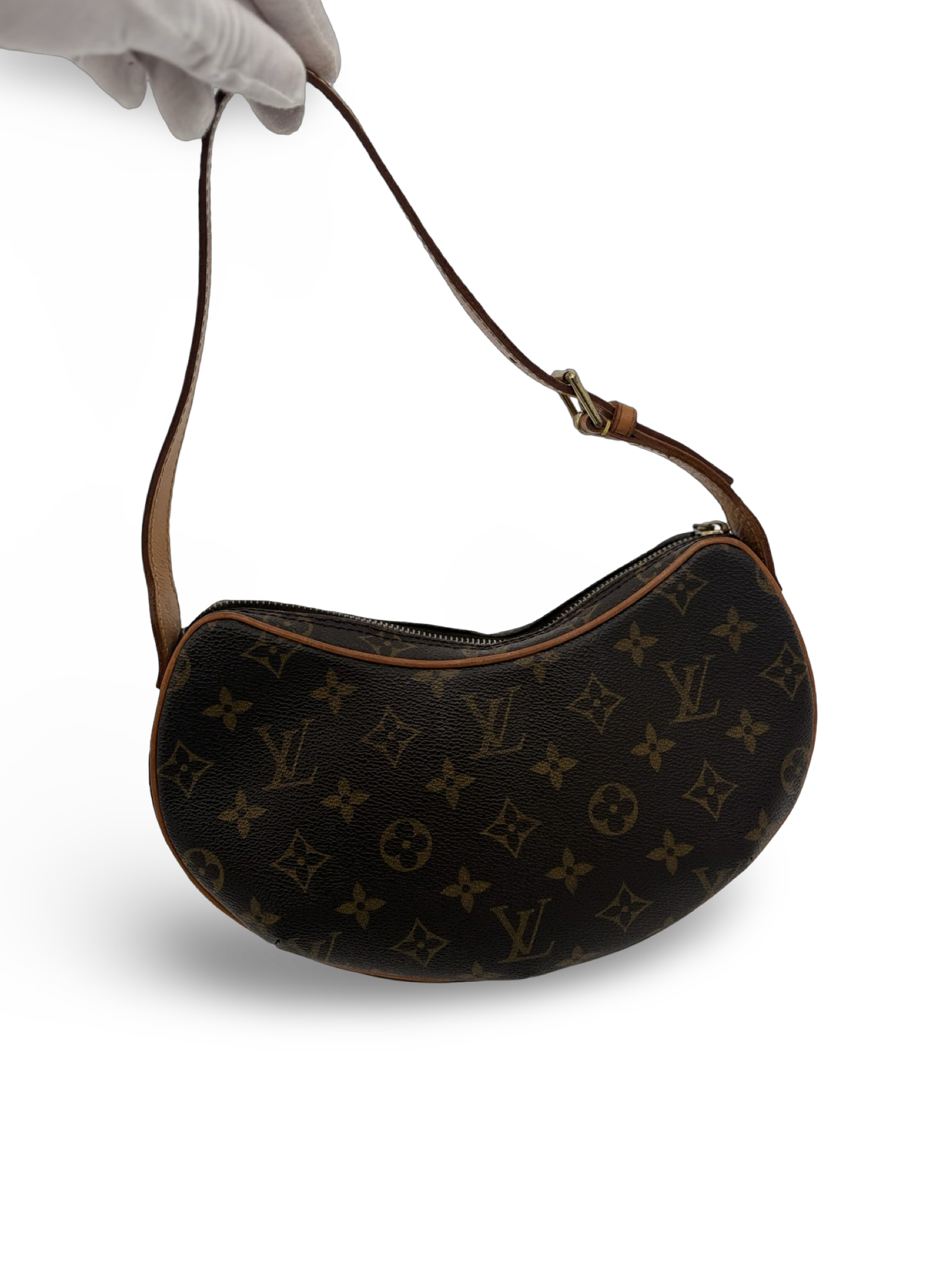 Louis Vuitton Crossaint PM Monogram Brown Canvas Shoulder Bag — image 5