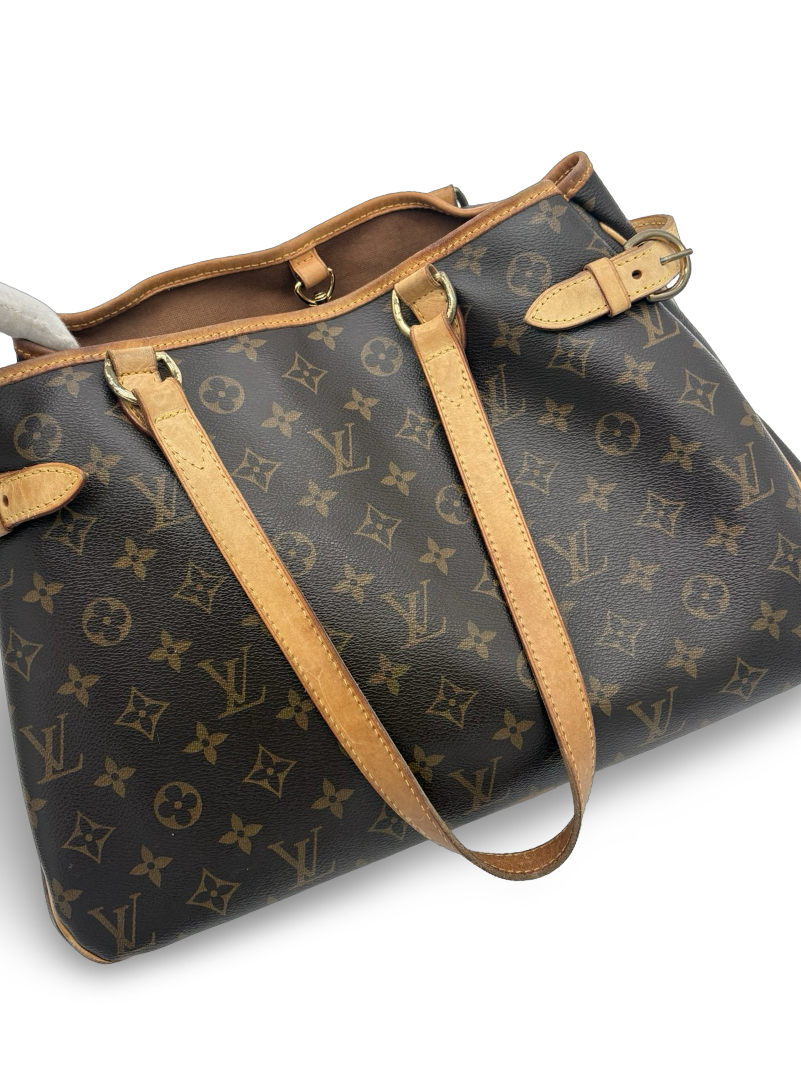 Louis Vuitton Batignolles Horizontal Brown Monogram Canvas Hand / Shoulder Bag — image 16