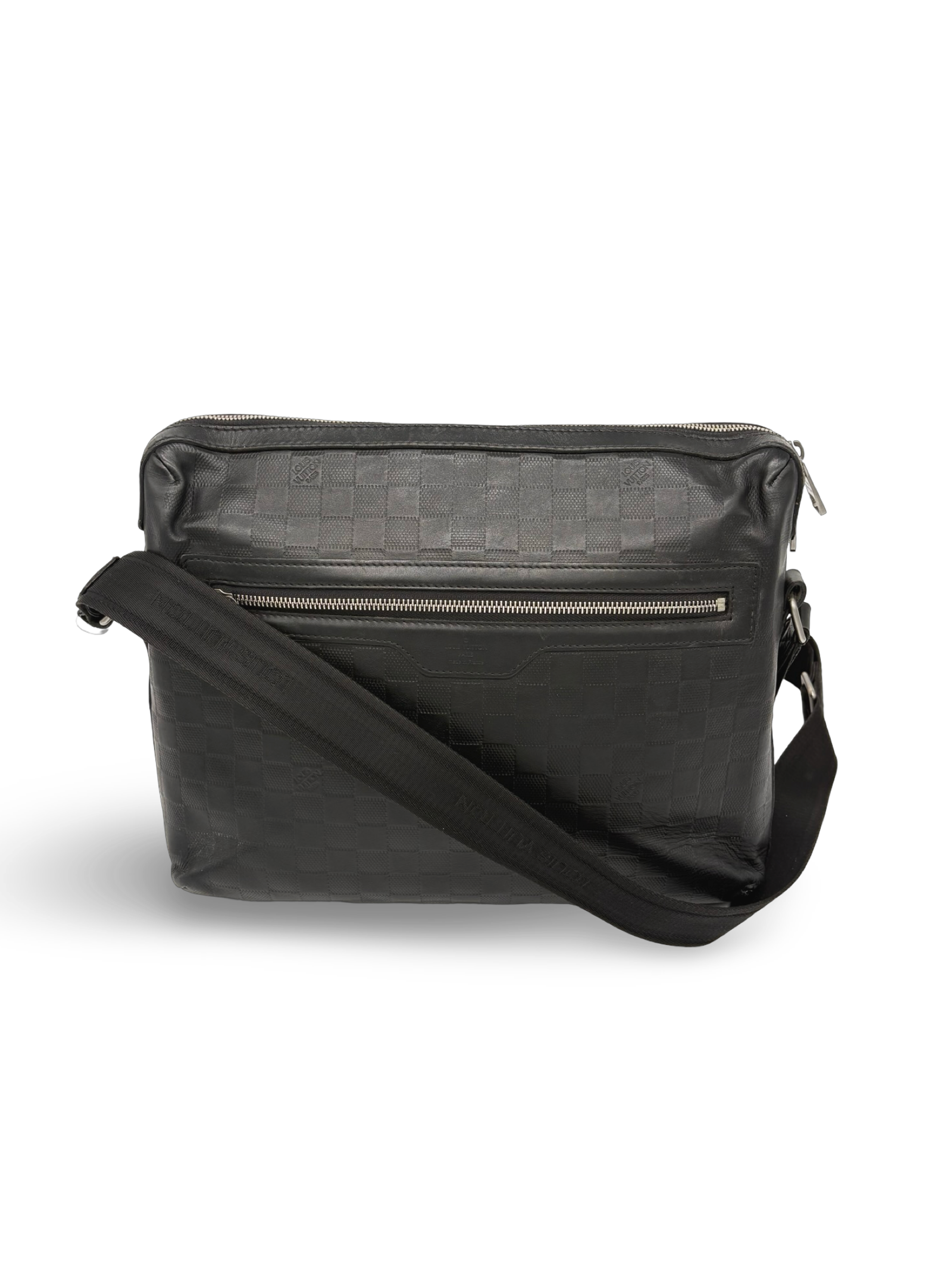 Louis Vuitton Calypso MM Black Damier Infini Messenger Bag