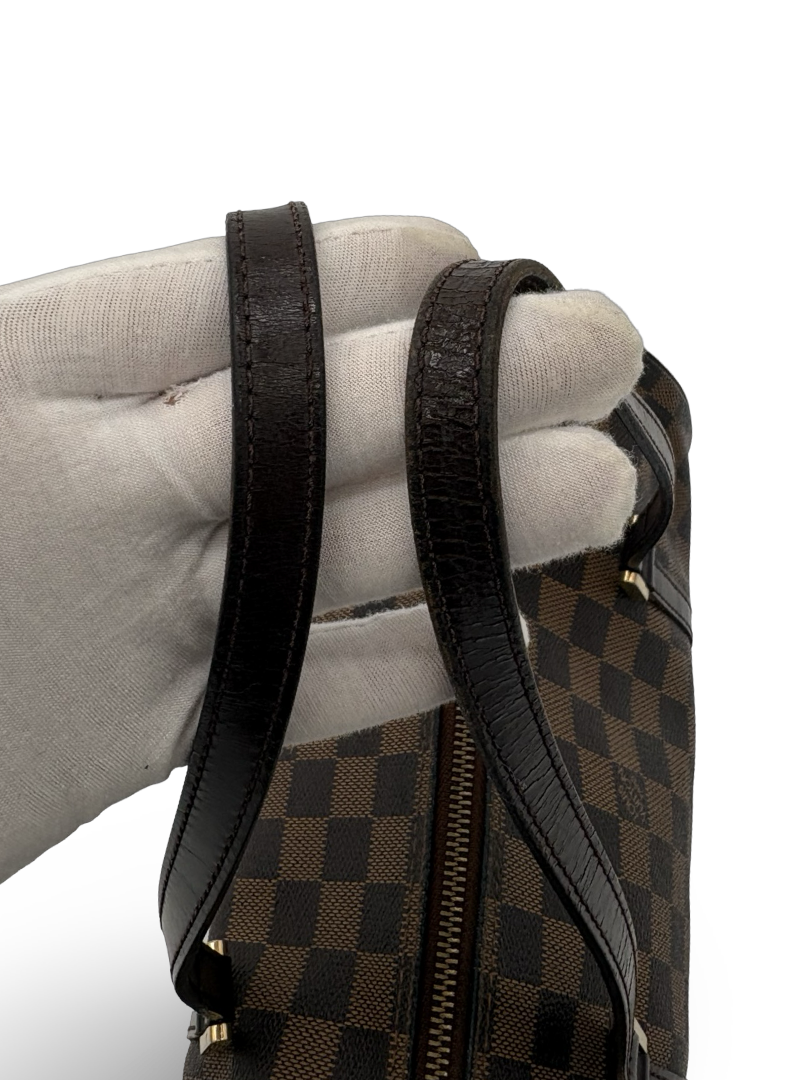 Louis Vuitton Damier Ebene Papillon 30 Handbag with Pouch — image 11