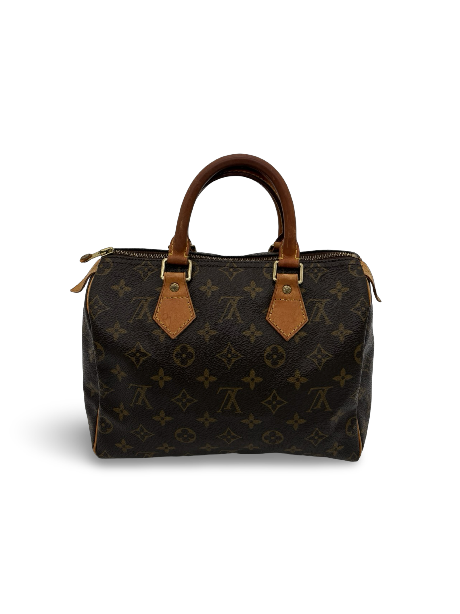Louis Vuitton Speedy 25 Brown Monogram Canvas Handbag — image 2