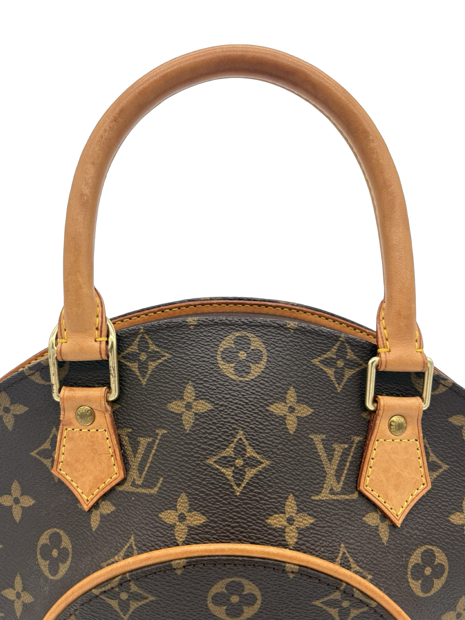 Louis Vuitton Ellipse MM Brown Monogram Canvas Handbag — image 12