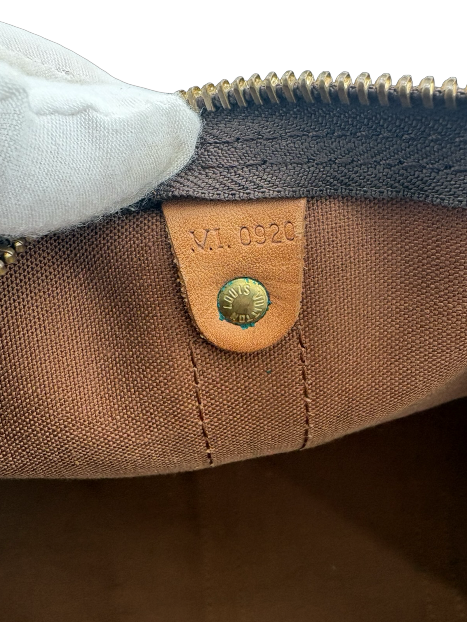 Louis Vuitton Keepall 50 Bandouliere Brown Monogram Canvas Travel Duffel Bag — image 17