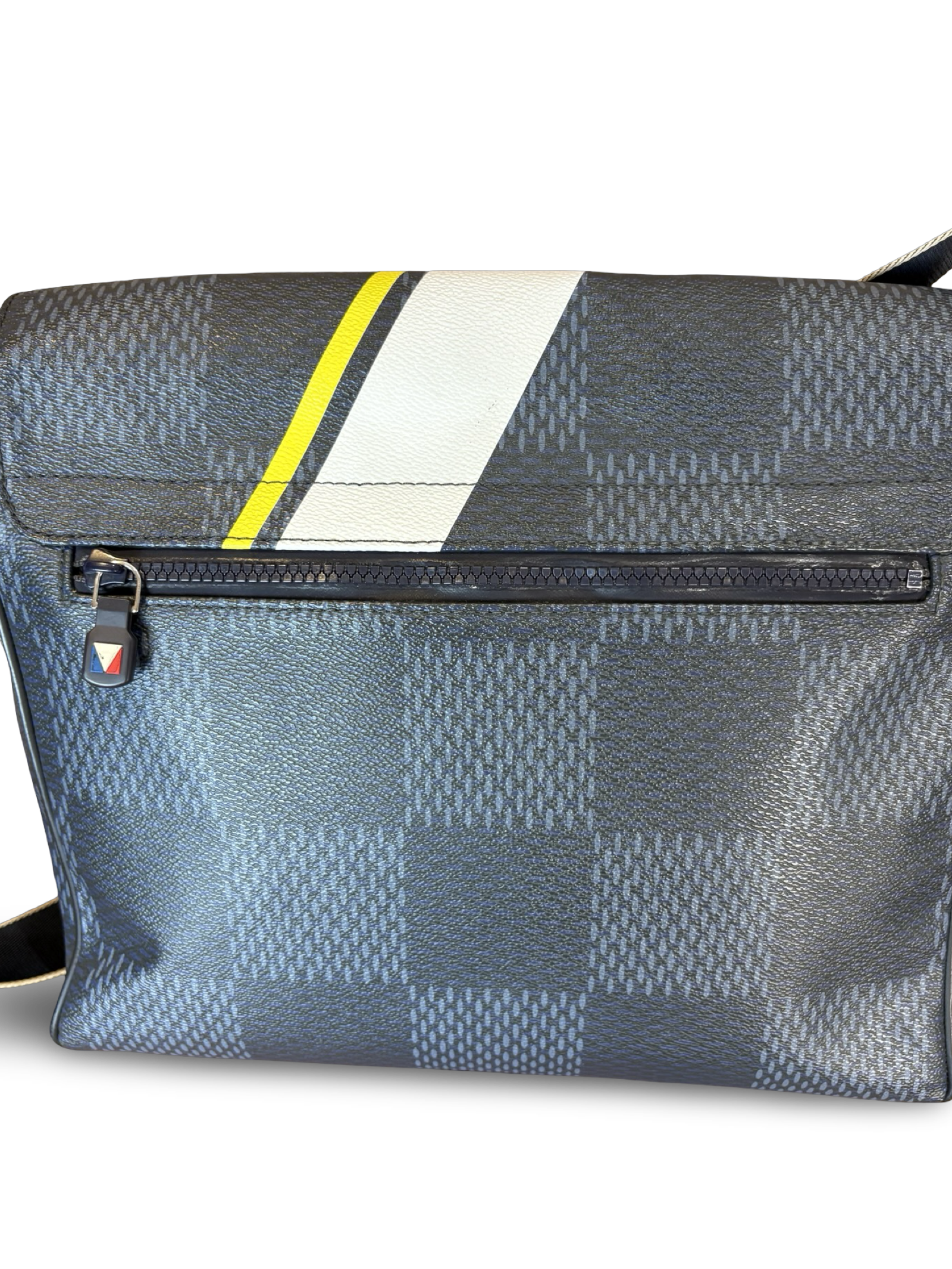 Louis Vuitton District Messenger MM Cobalt Latitude Americas Cup Bag — image 6