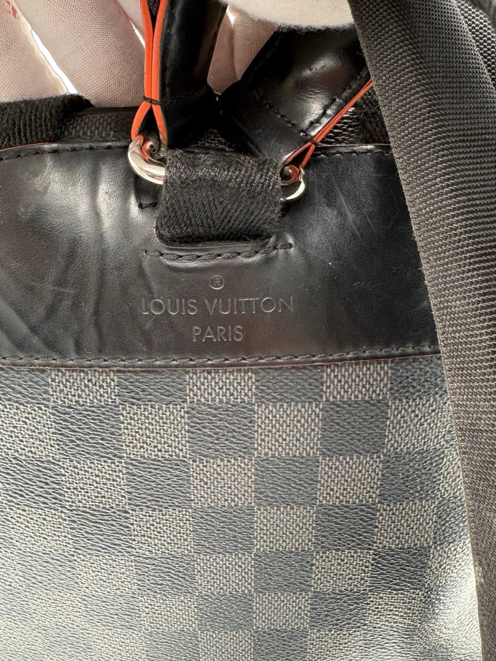 Louis Vuitton Damier Graphite Orange Monogram Canvas Josh Backpack — image 13