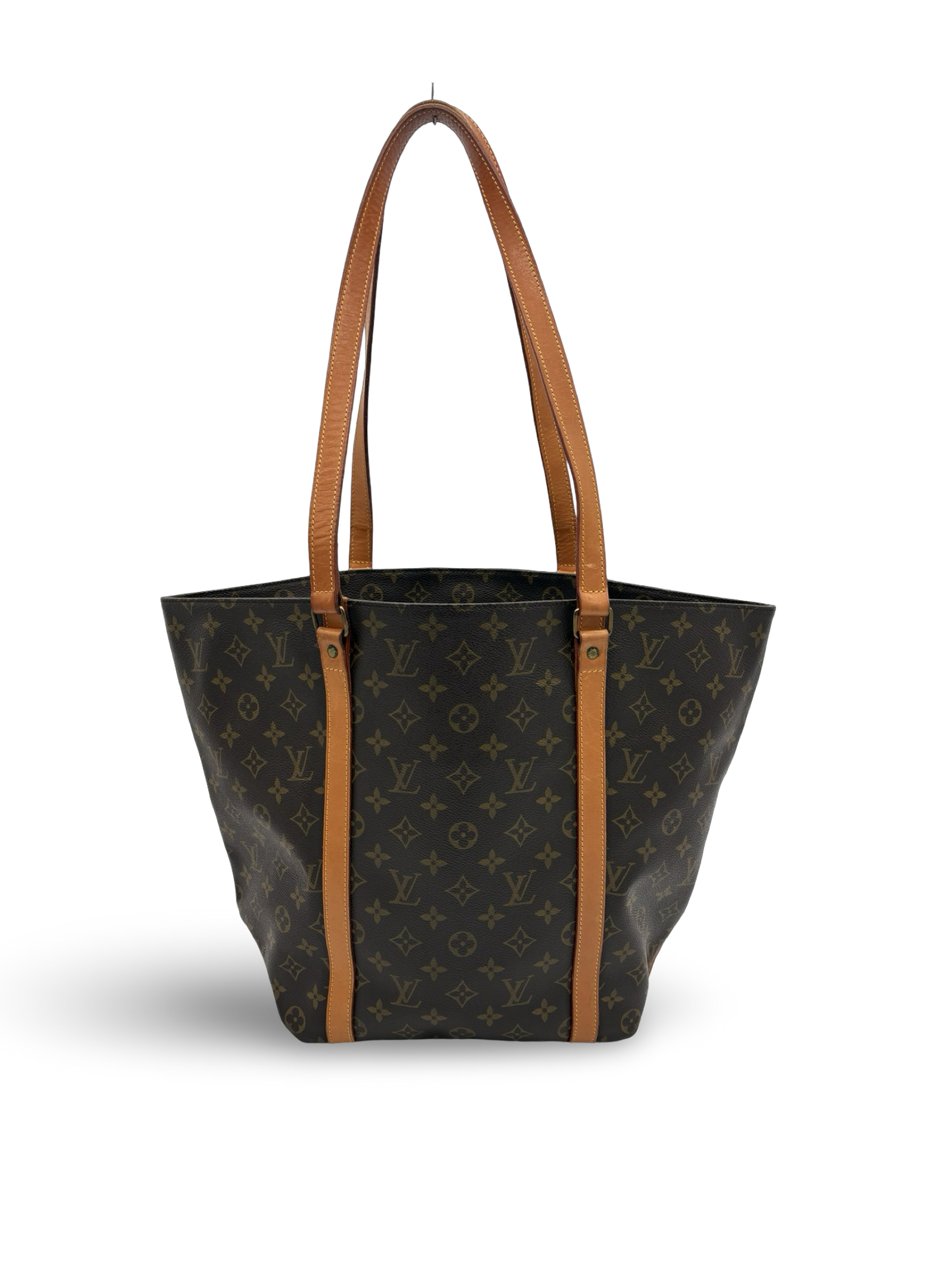 Louis Vuitton Brown Monogram Sac Shopping Tote 