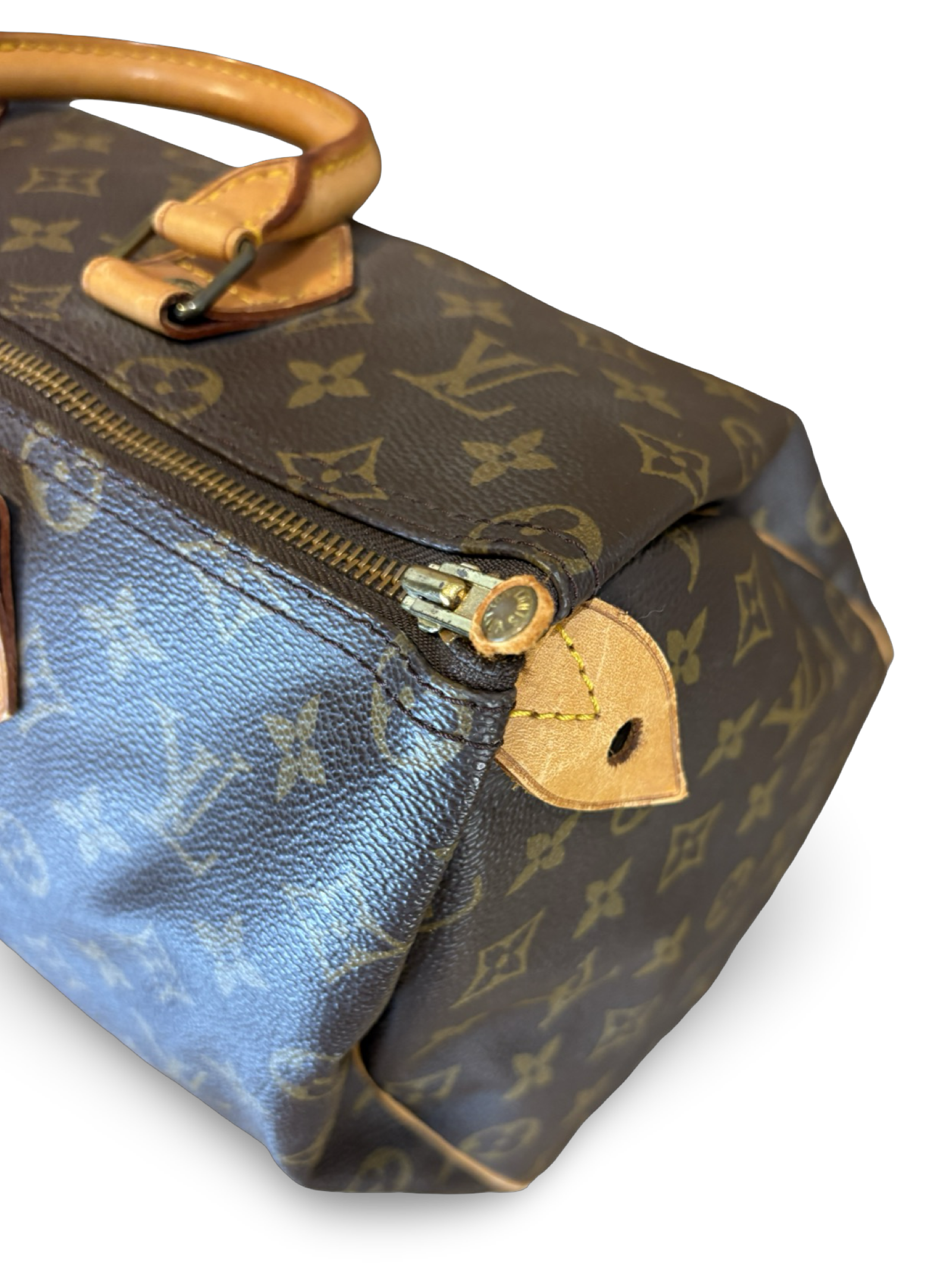 Louis Vuitton Speedy 35 Brown Monogram Canvas Handbag — image 10
