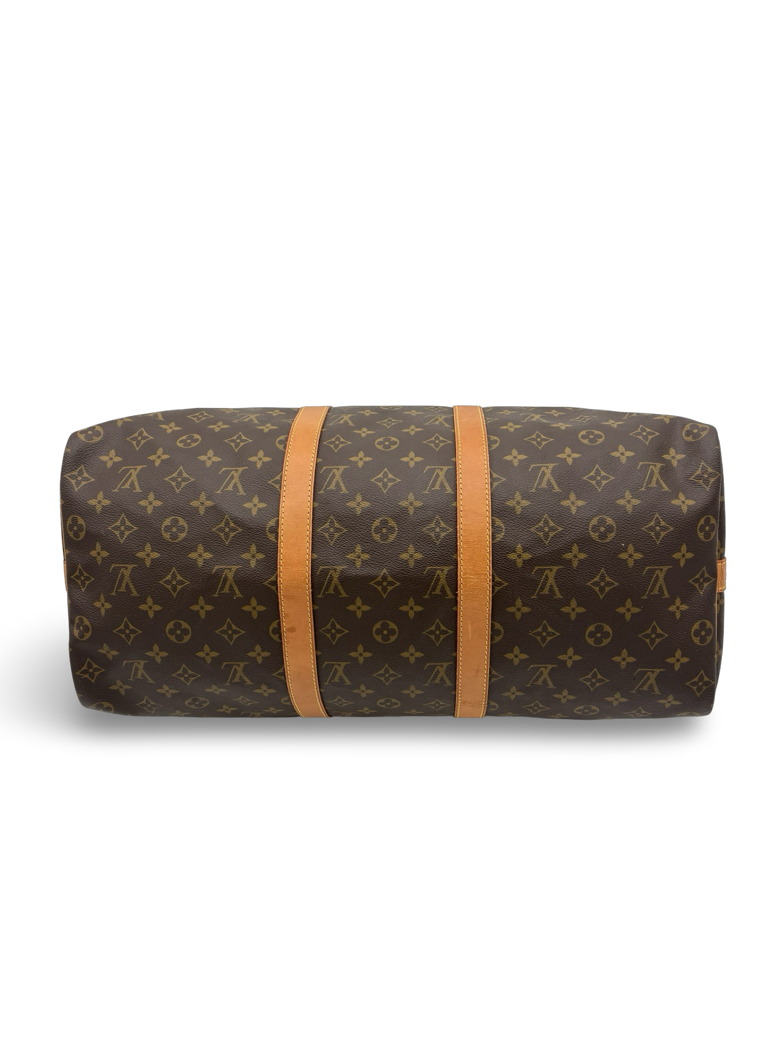 Louis Vuitton Keepall 50 Bandouliere Brown Monogram Canvas Travel Duffel Bag — image 14