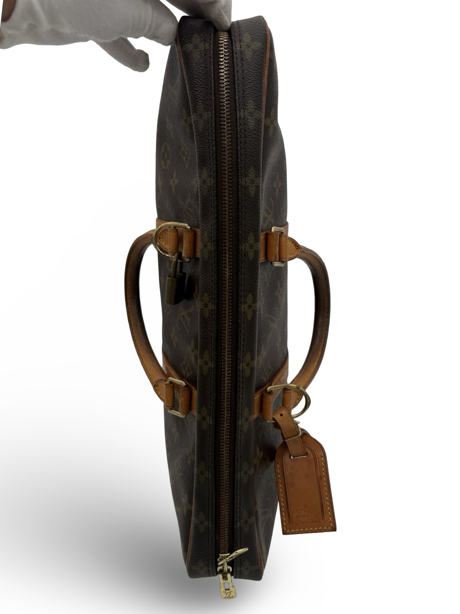 Louis Vuitton Brown Monogram Canvas Porte Documents Voyage Business Bag — image 19