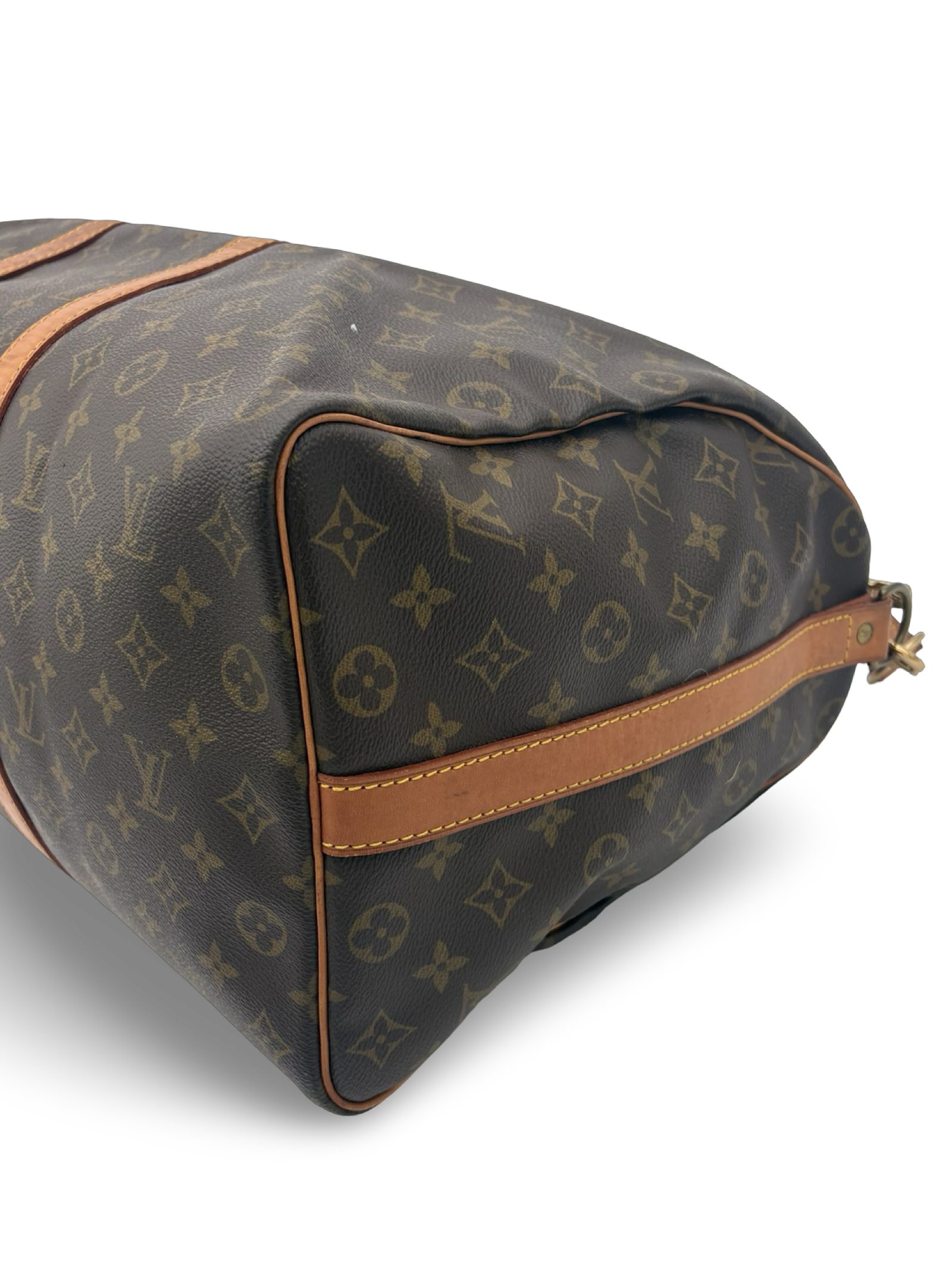 Louis Vuitton Keepall 50 Bandouliere Brown Monogram Canvas Travel Duffel Bag — image 16