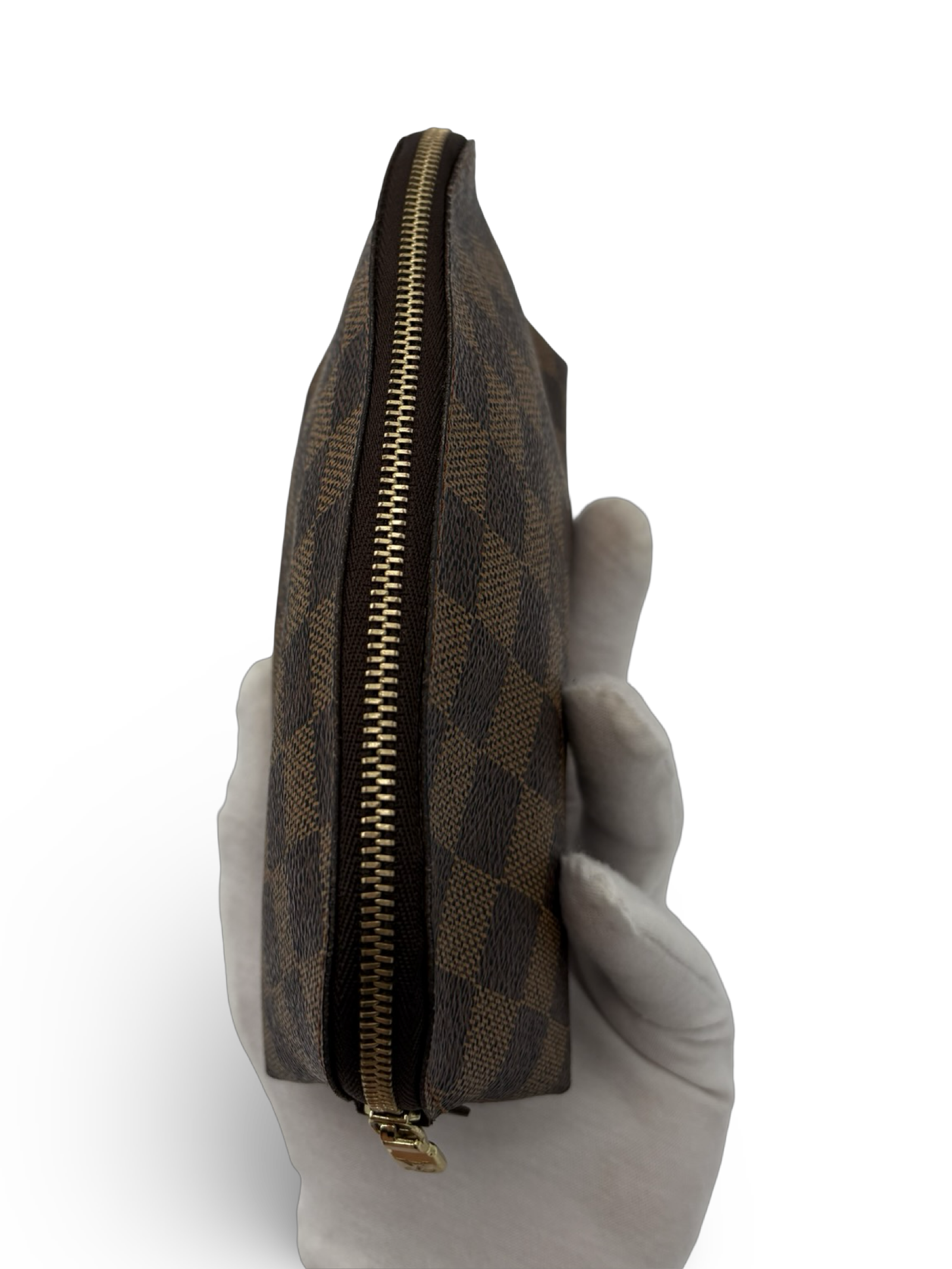 Louis Vuitton Brown Damier Ebene Canvas Damier Cosmetic Pouch — image 7