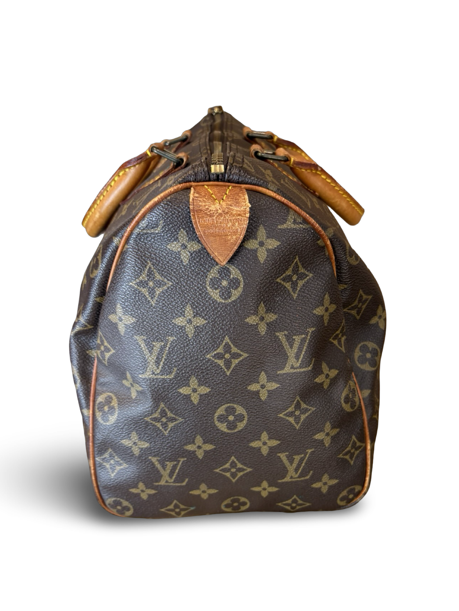 Louis Vuitton Speedy 35 Brown Monogram Canvas Handbag — image 6
