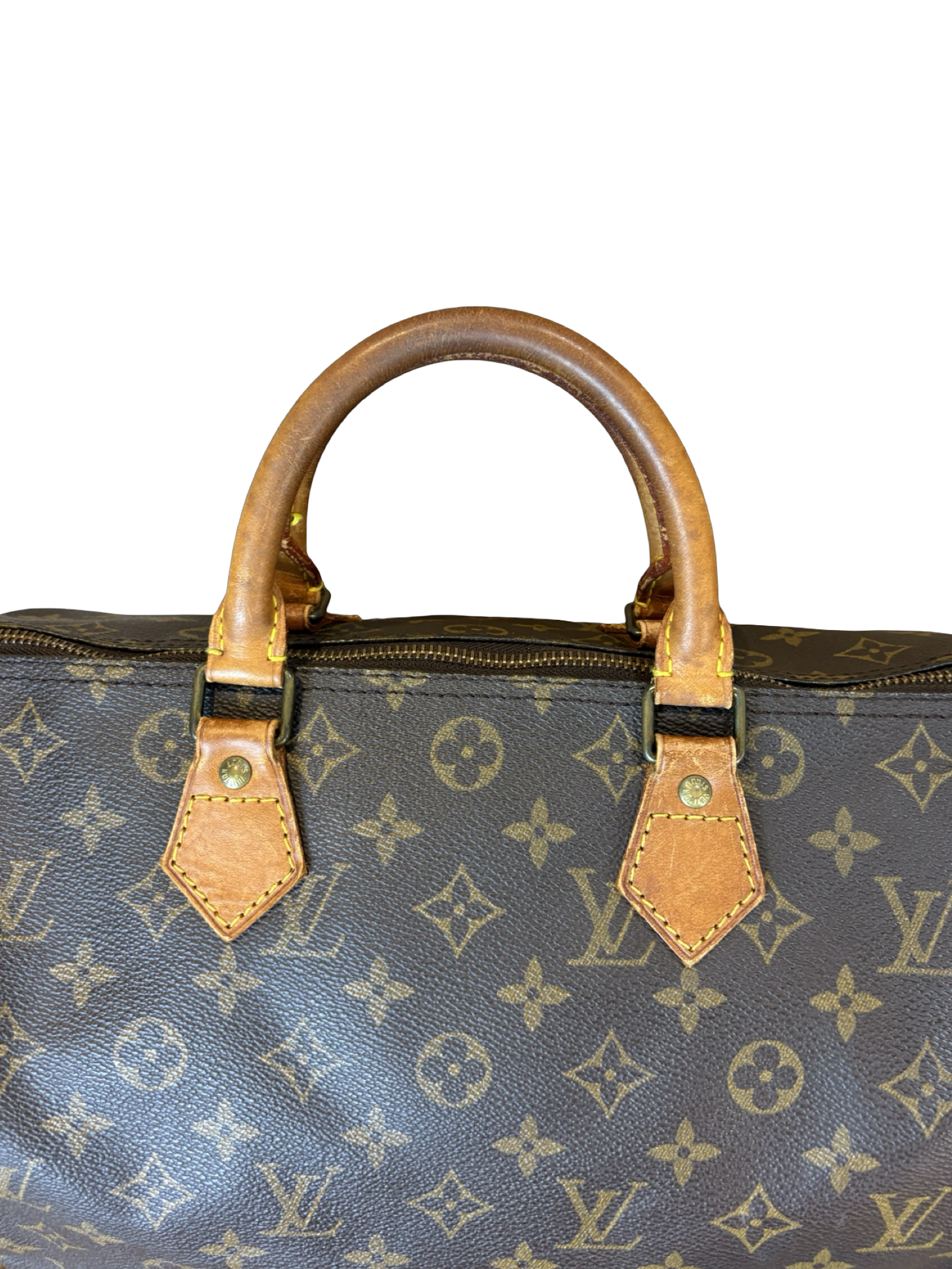 Louis Vuitton Speedy 30 Brown Monogram Canvas Handbag — image 3
