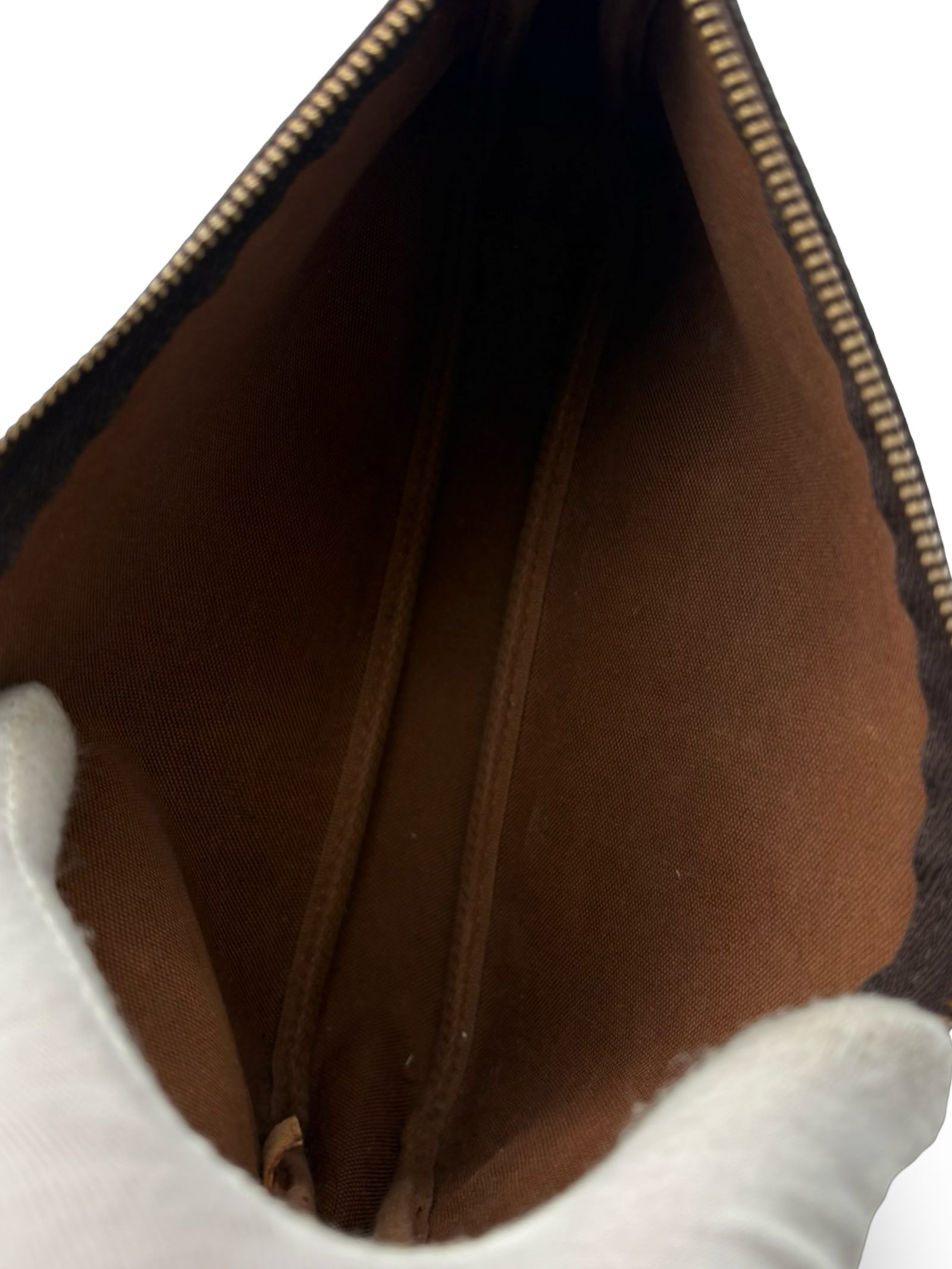 Louis Vuitton Pochette Accessoires Brown Monogram Canvas Handbag — image 14