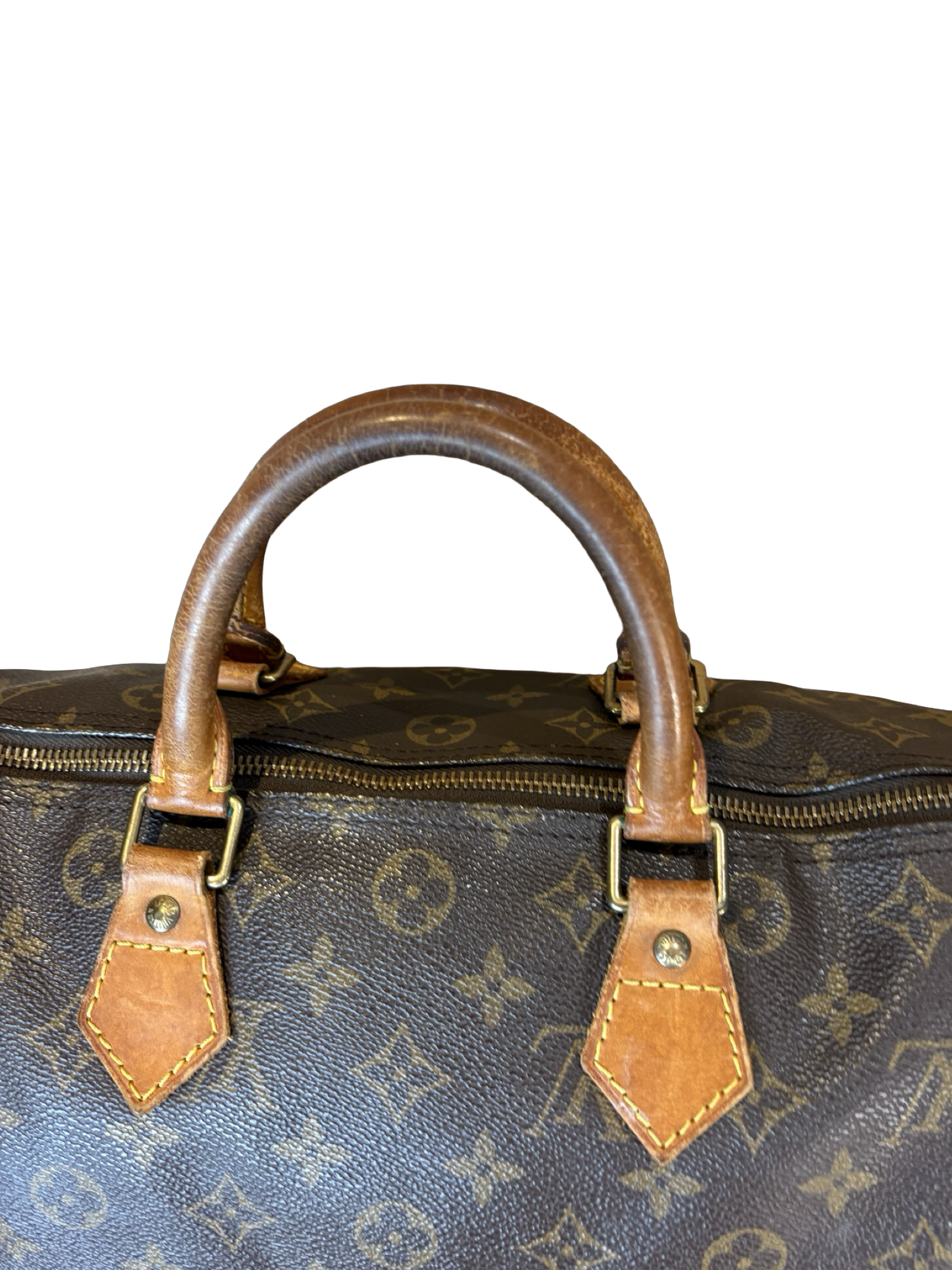 Louis Vuitton Speedy 30 Brown Monogram Canvas Handbag — image 4