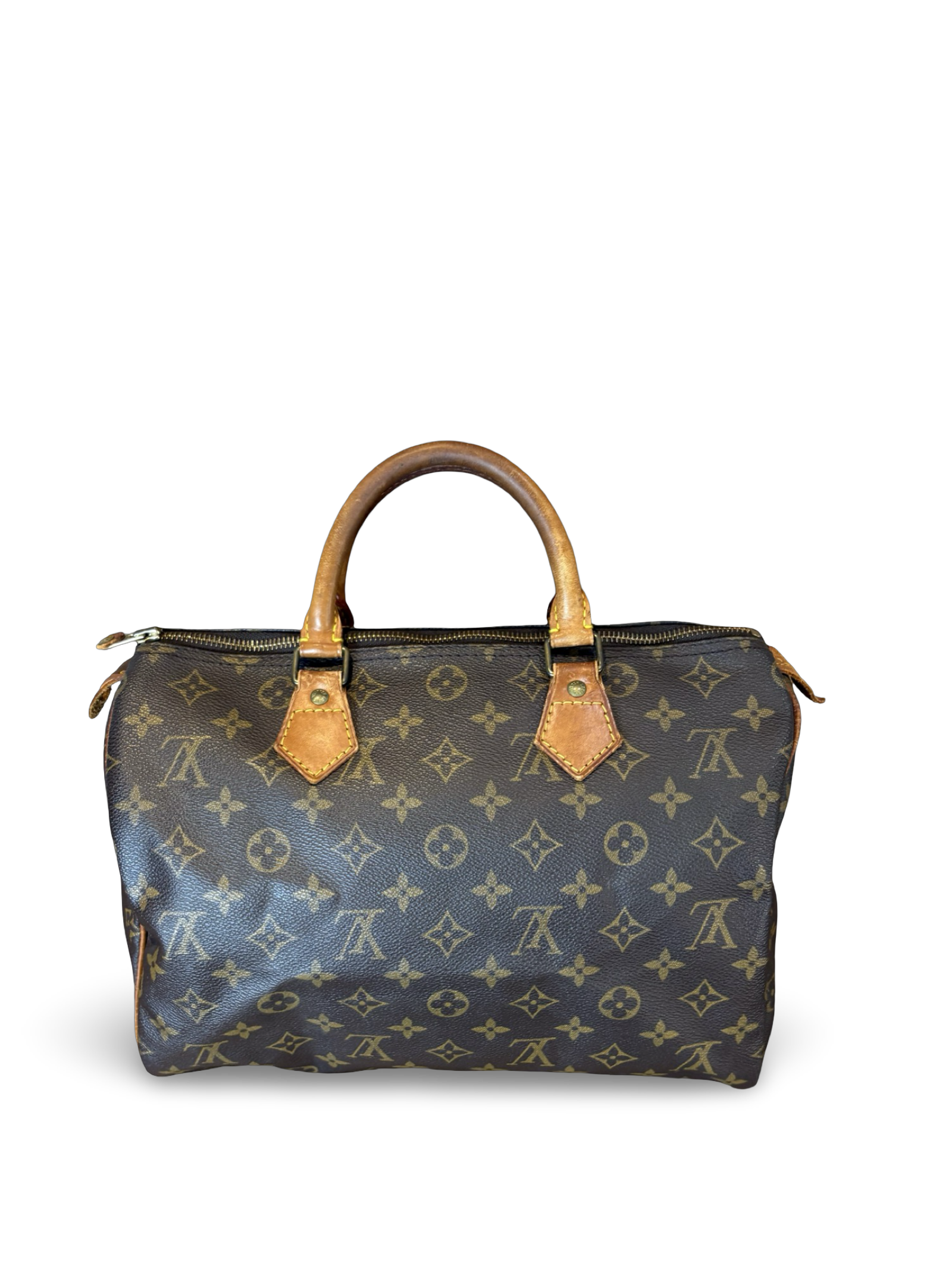 Louis Vuitton Speedy 30 Brown Monogram Canvas Handbag — image 2