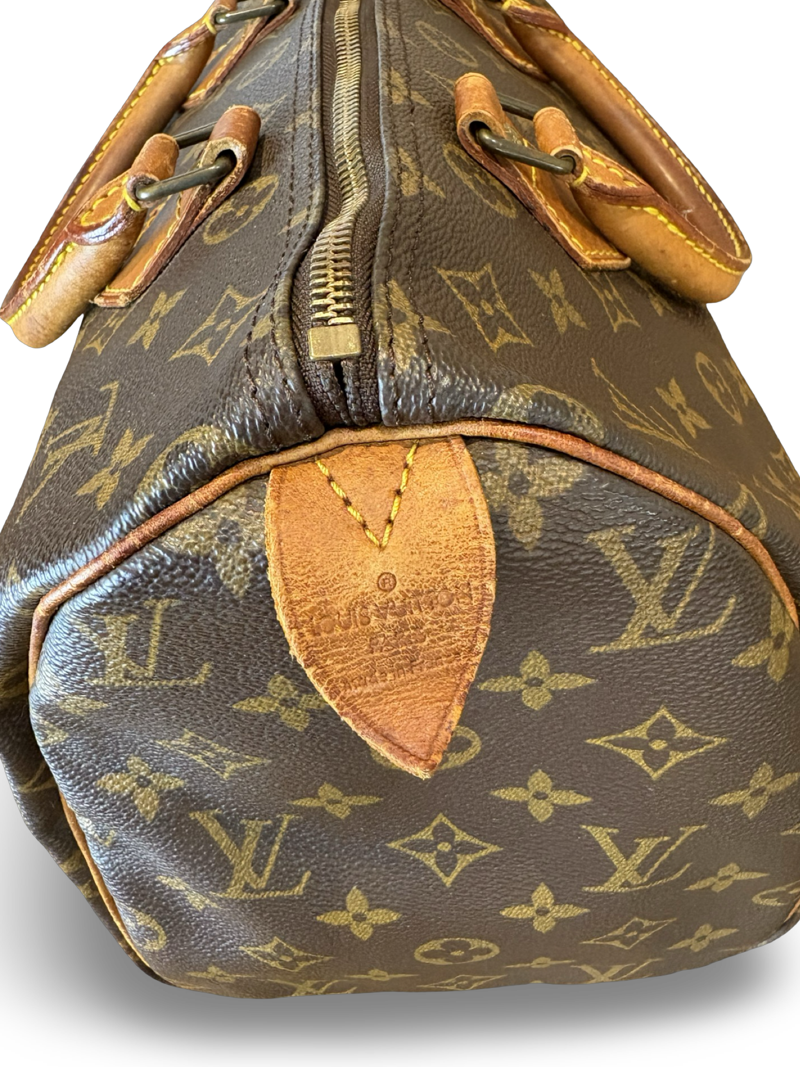 Louis Vuitton Speedy 30 Brown Monogram Canvas Handbag — image 6