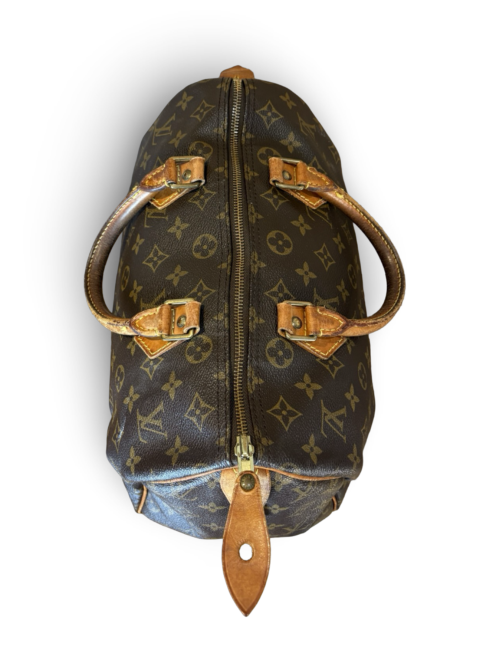 Louis Vuitton Speedy 30 Brown Monogram Canvas Handbag — image 9