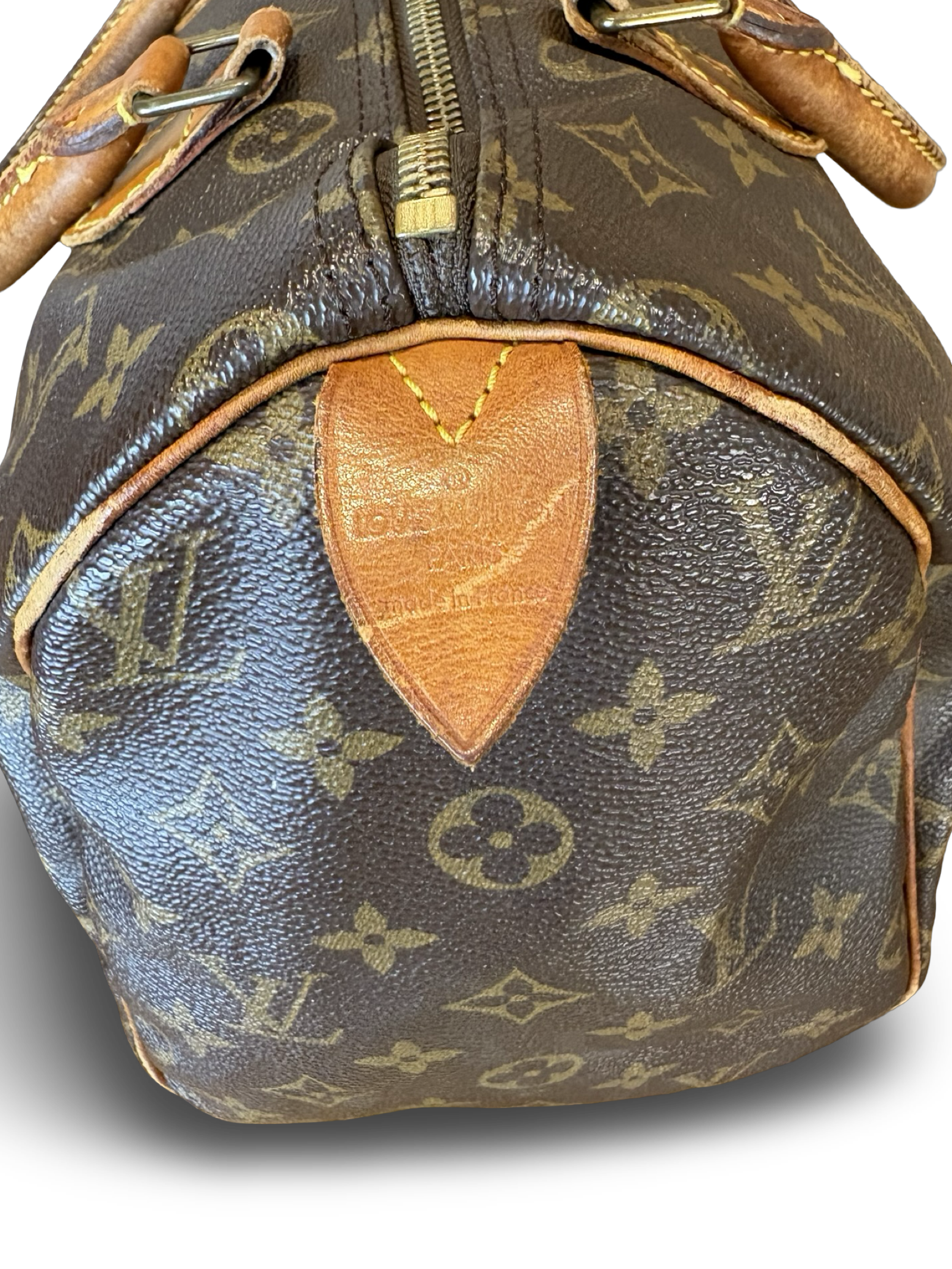 Louis Vuitton Speedy 30 Brown Monogram Canvas Handbag — image 6