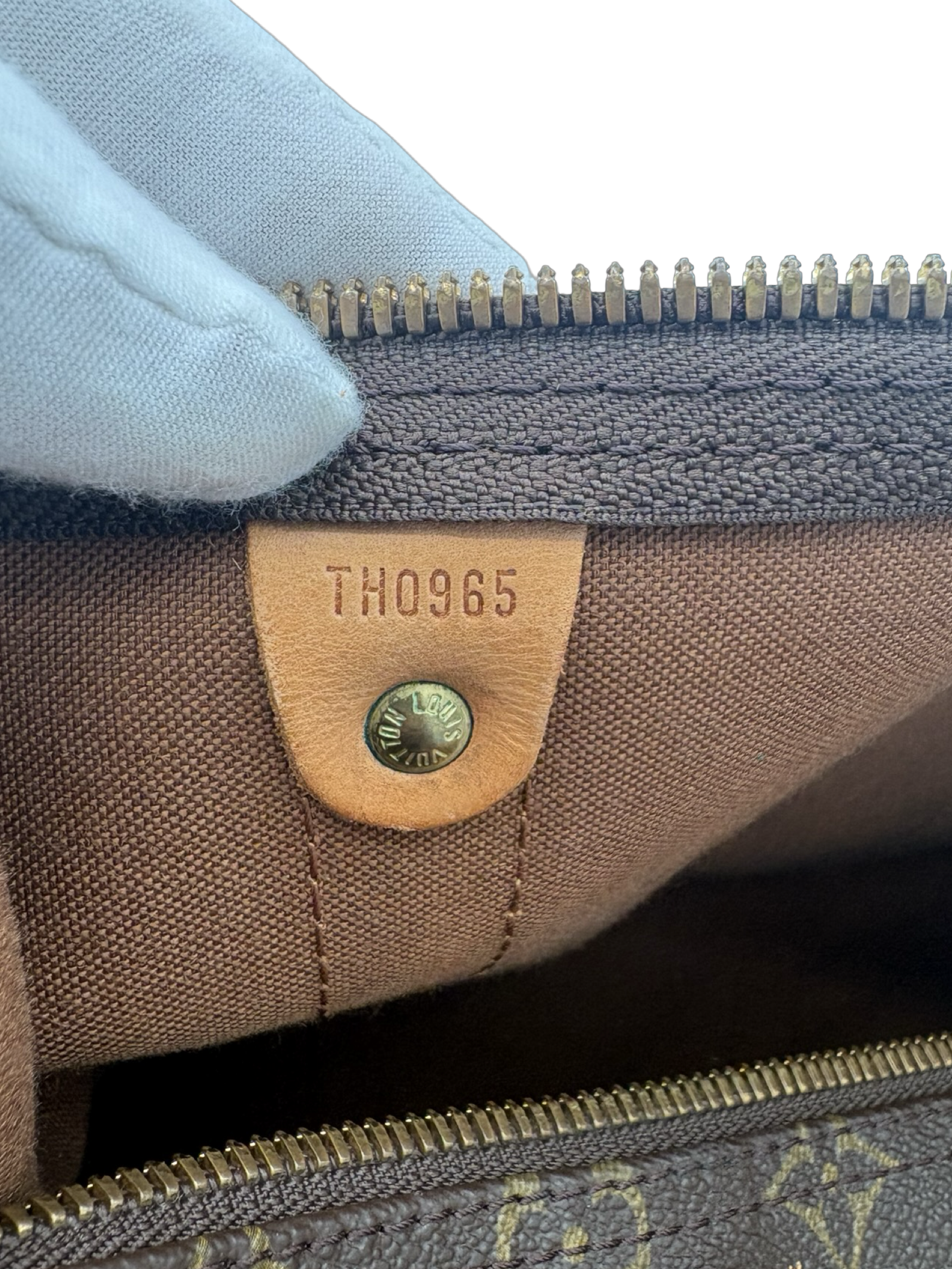 Louis Vuitton Keepall 50 Bandouliere Brown Monogram Canvas Travel Duffel Bag — image 20