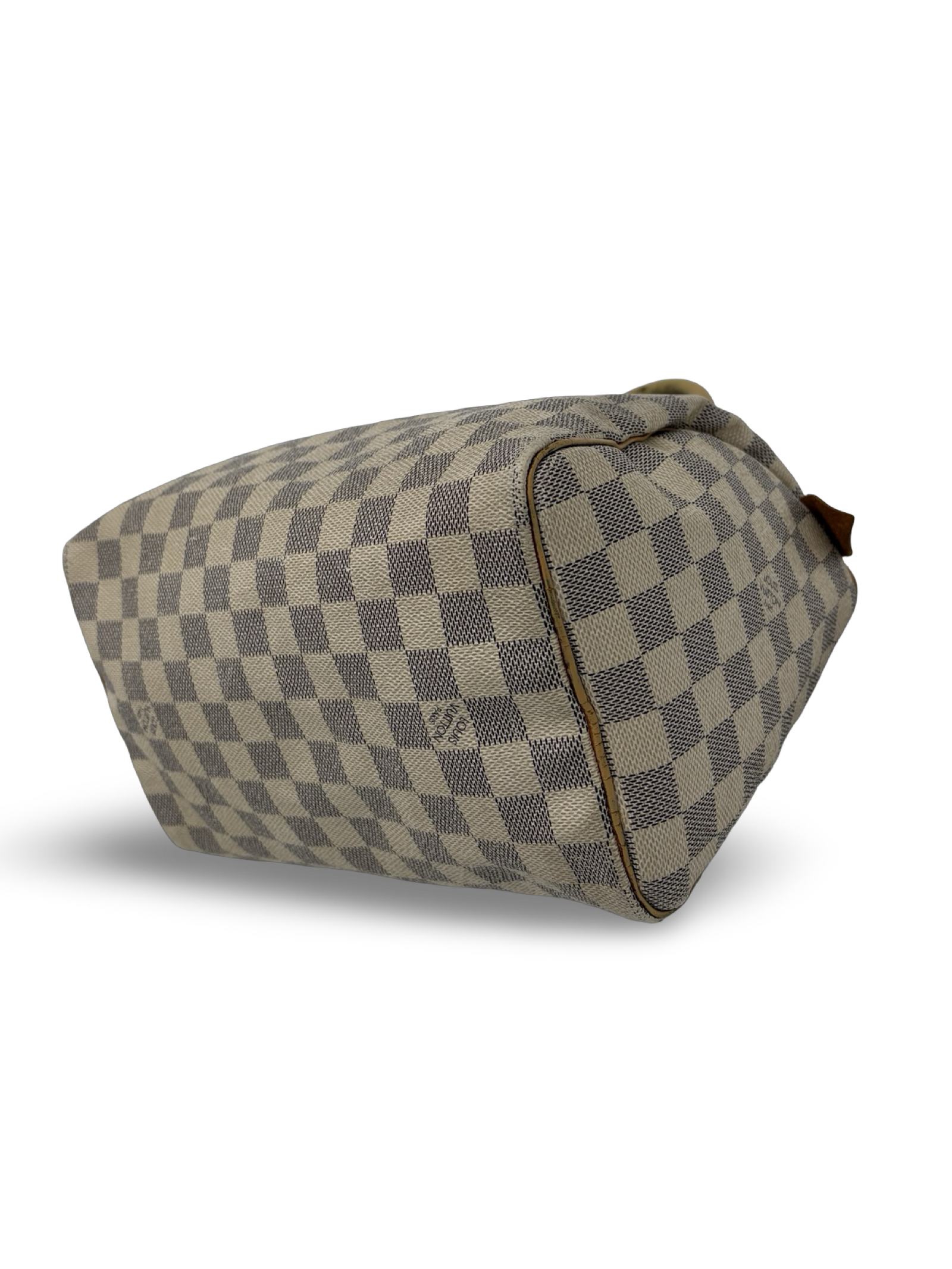 Louis Vuitton Speedy 25 Damier Azur White Monogram Canvas Bag — image 6
