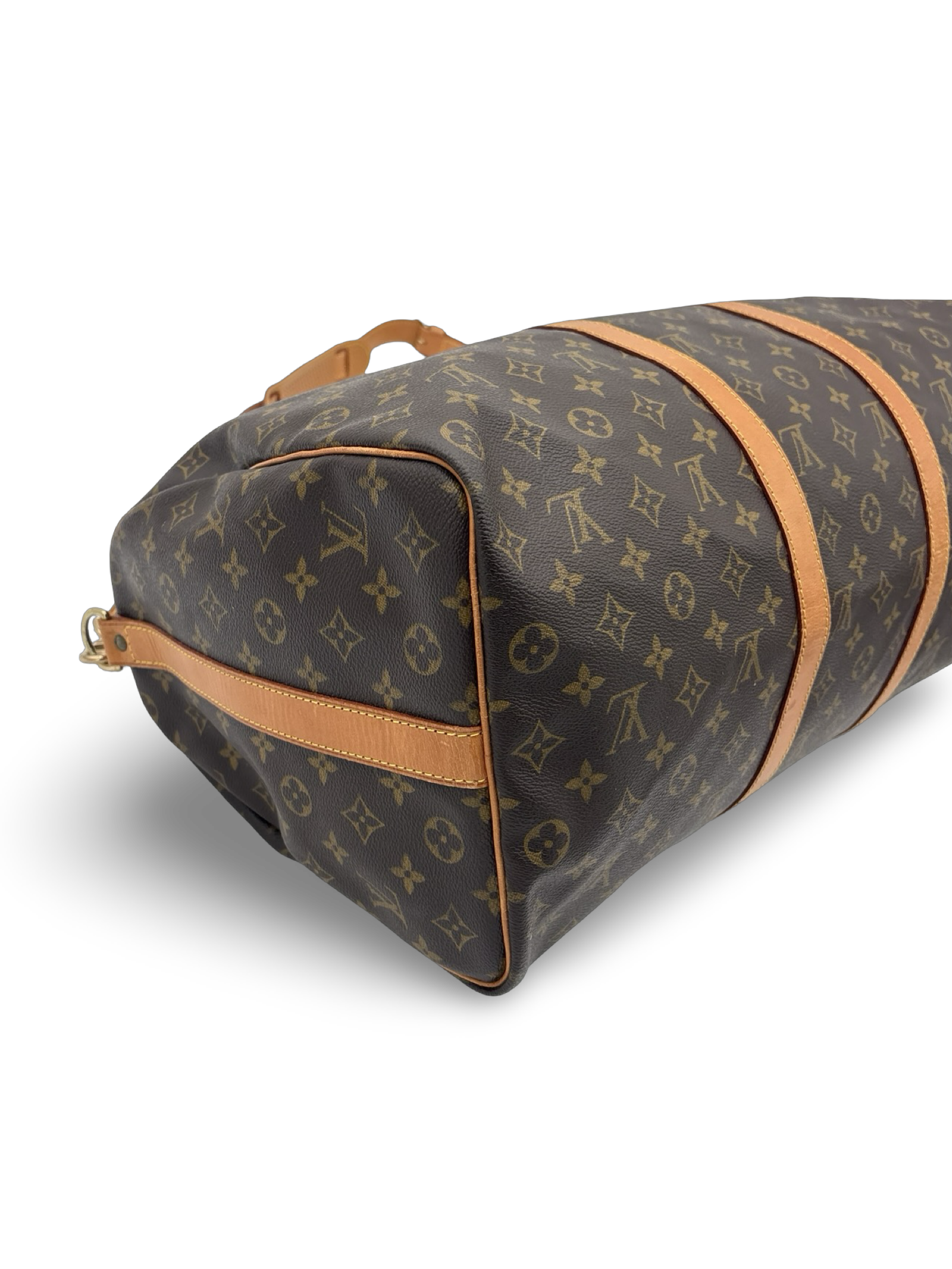 Louis Vuitton Keepall 50 Bandouliere Brown Monogram Canvas Travel Duffel Bag — image 15